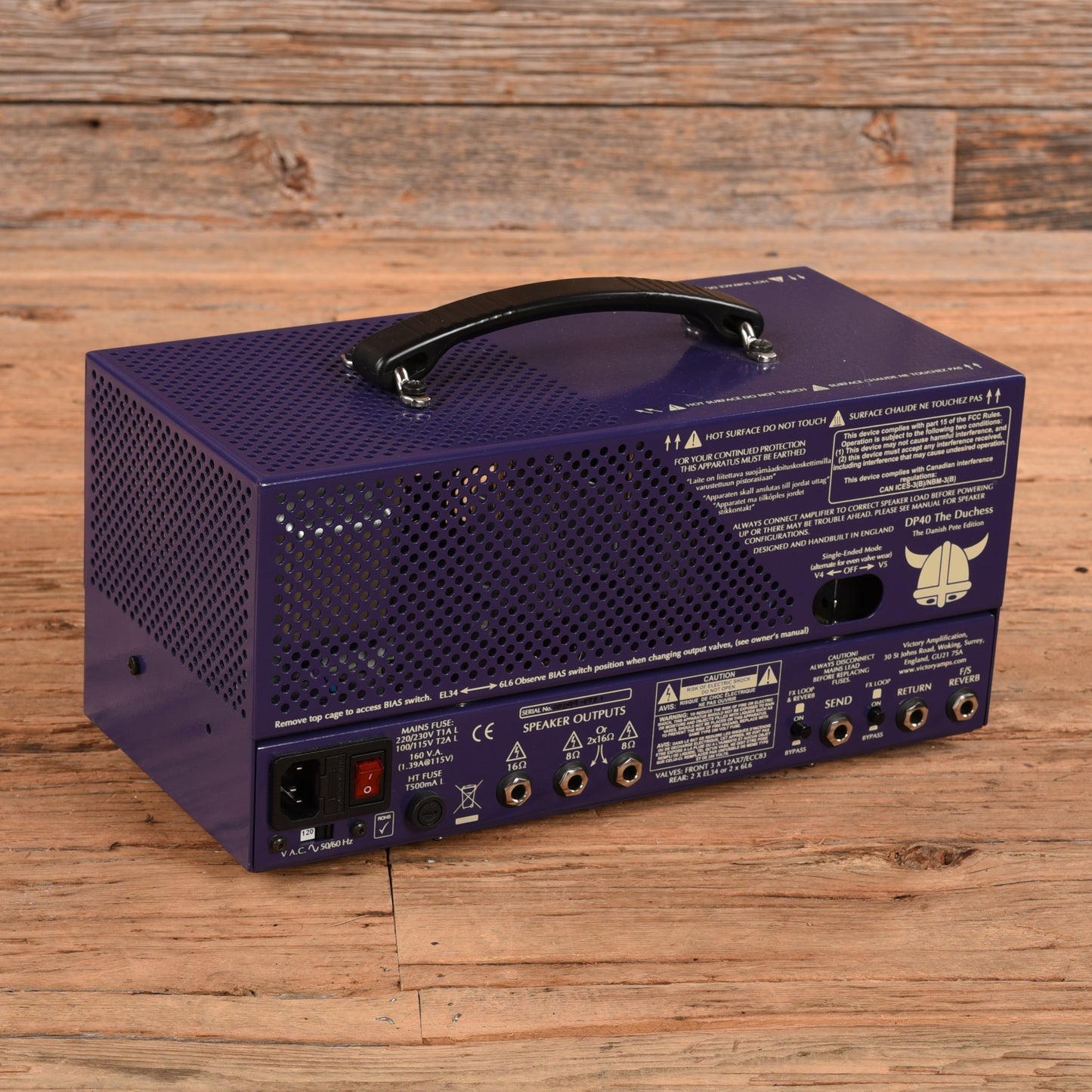 Victory DP40 Purple 2010 Amplifiers