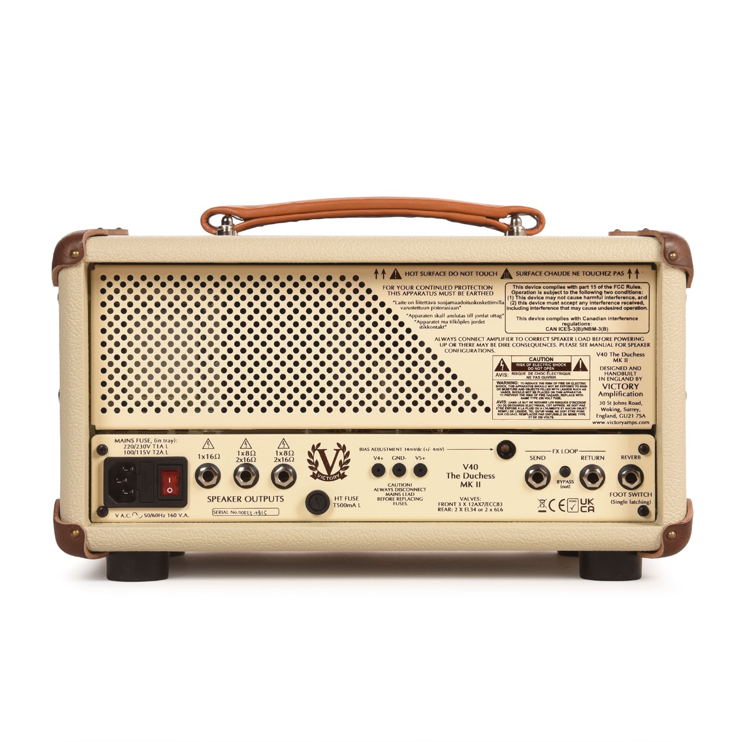 Victory The Duchess V40MkII Compact Sleeve Amplifiers