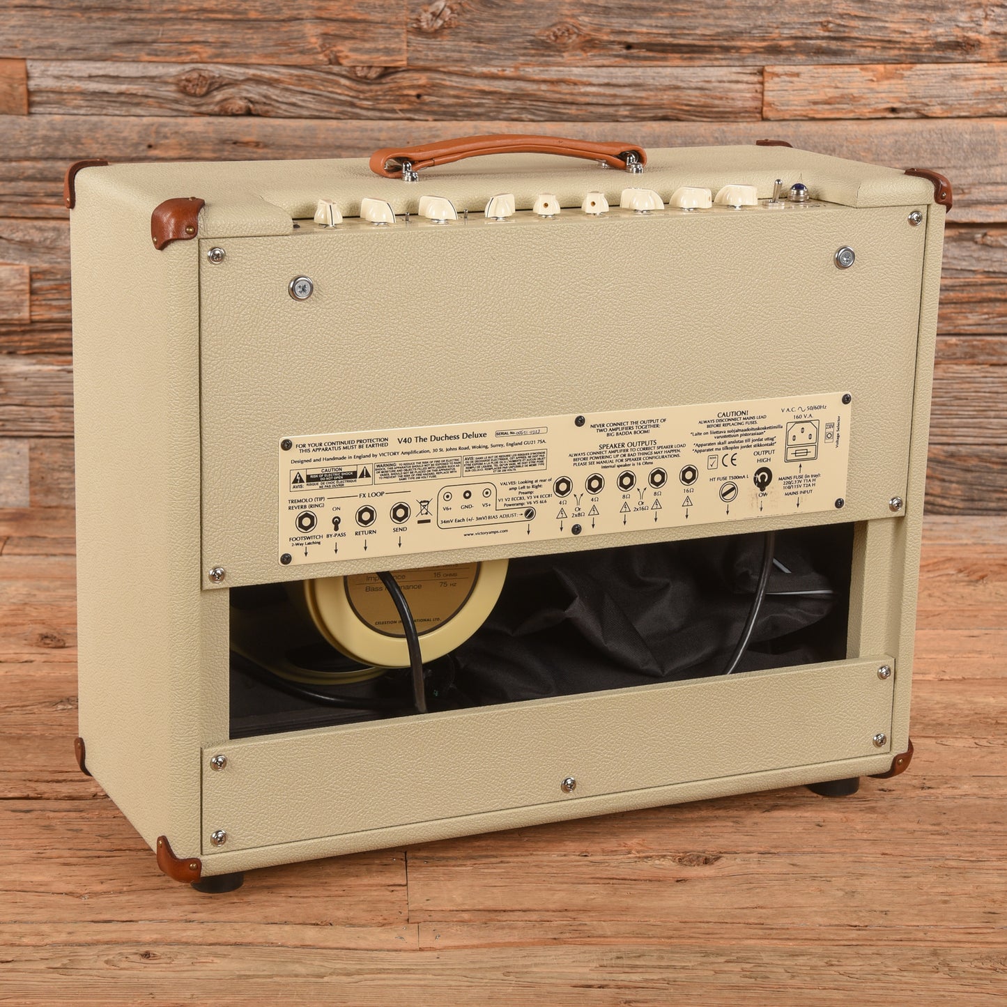 Victory V40 Deluxe Heritage Series 42-Watt 1x12" Guitar Combo Amplifiers