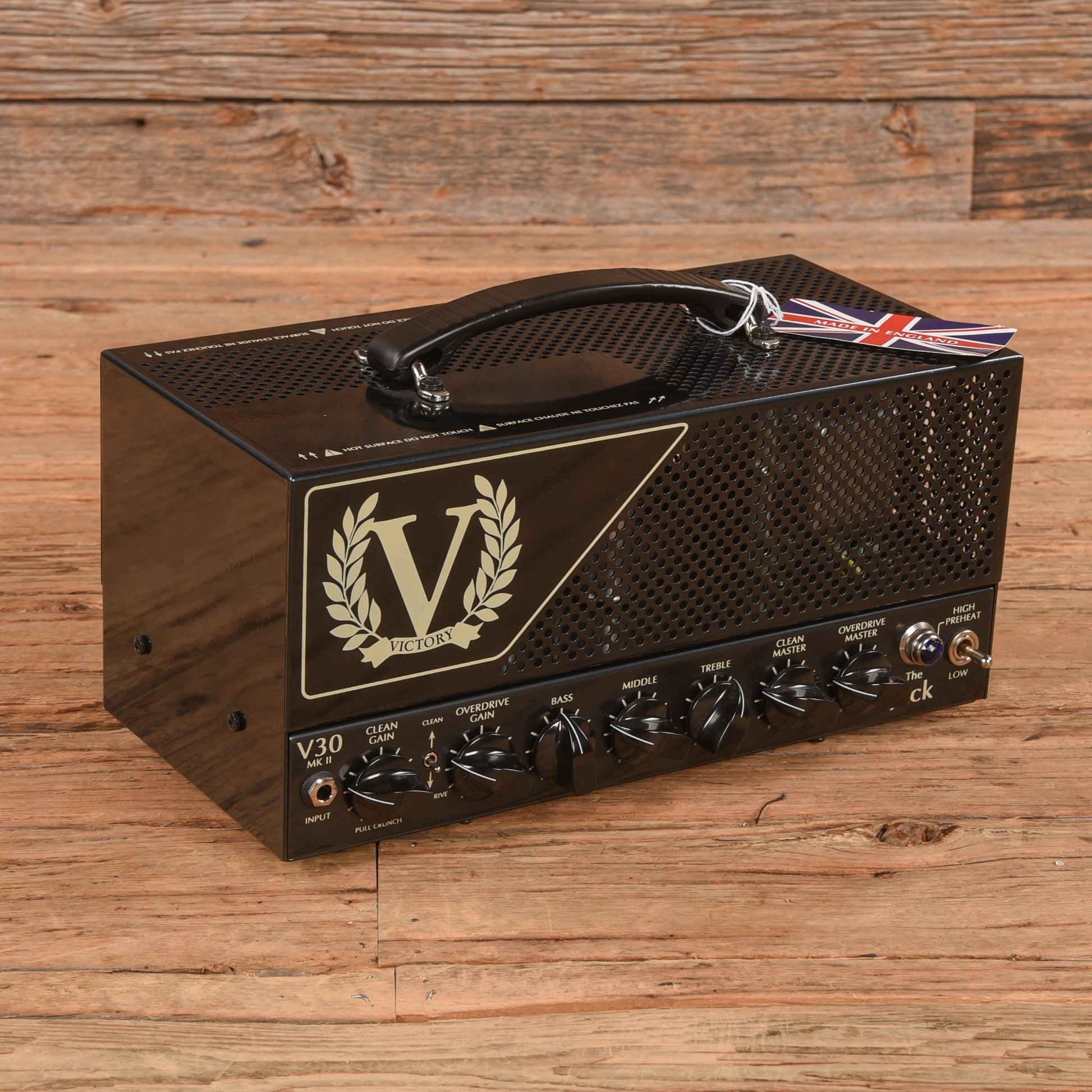 Victory V30 MK II The Jack 2-Channel 42-Watt Guitar Amp Head Amps / Guitar Amps / Guitar Cabinets