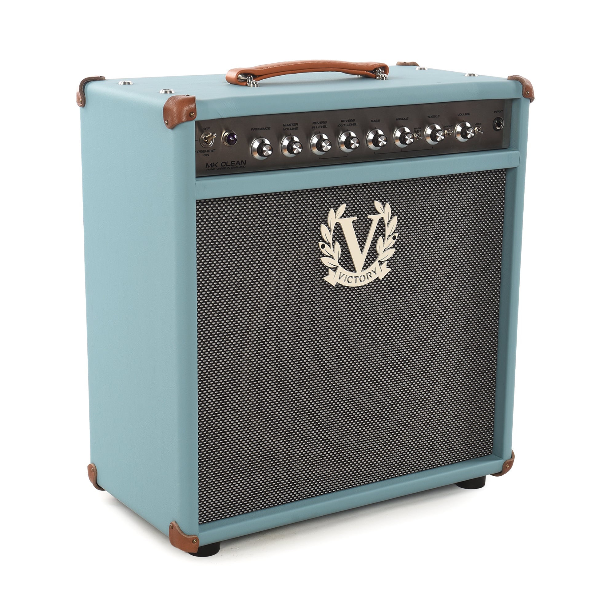 Victory MK30 Clean 100w 1x12 Combo Amp Aqua Amps / Guitar Amps / Guitar Combos
