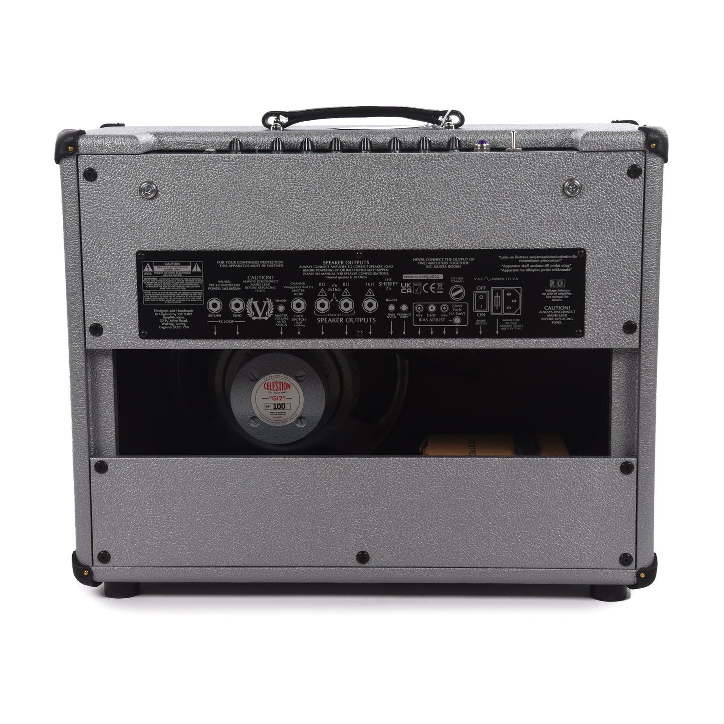 Victory Sheriff 25 1x12 Combo Limited Edition w/ Celestion 100 Grey Amps / Guitar Amps / Guitar Combos