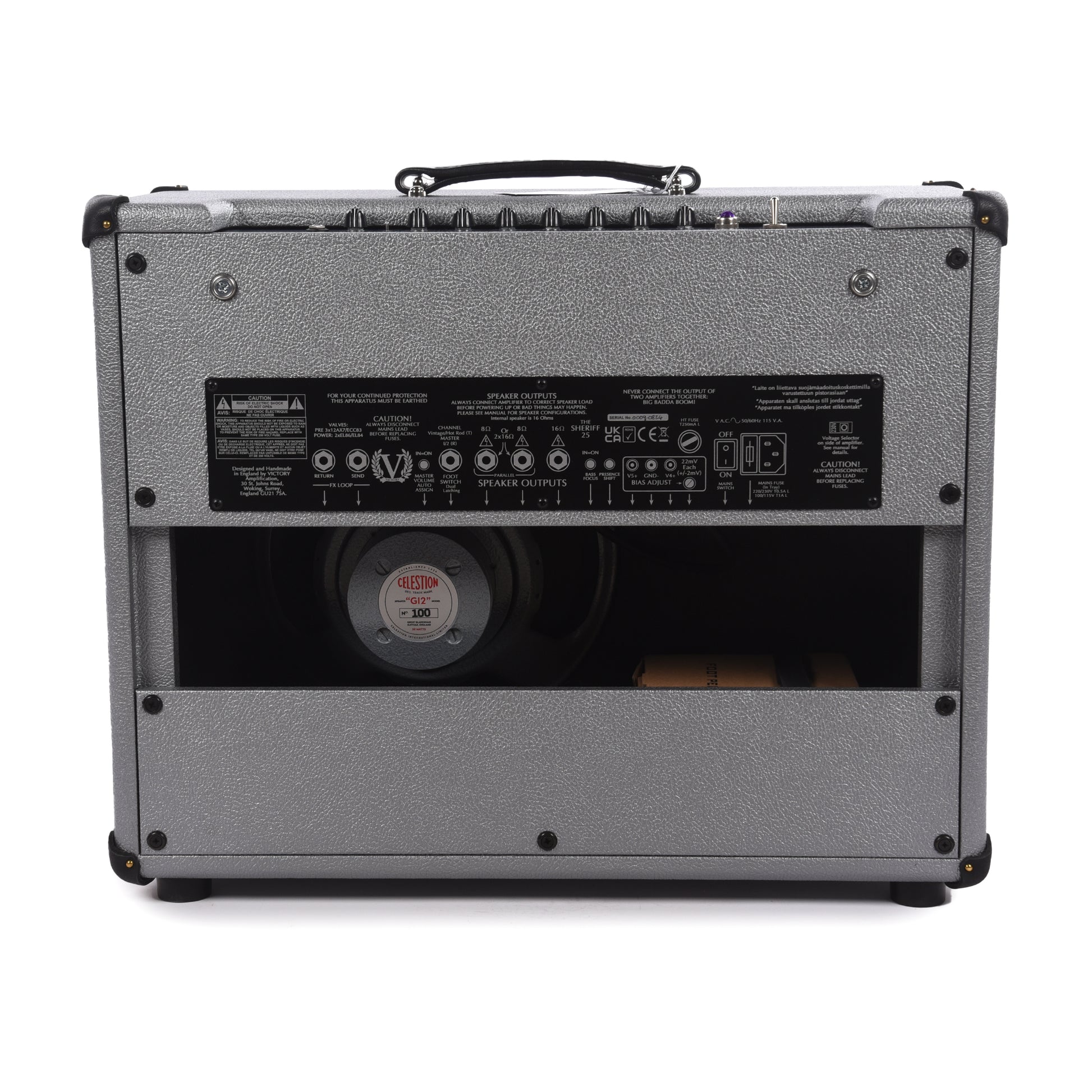 Victory Sheriff 25 1x12 Combo Limited Edition w/ Celestion 100 Grey Amps / Guitar Amps / Guitar Combos