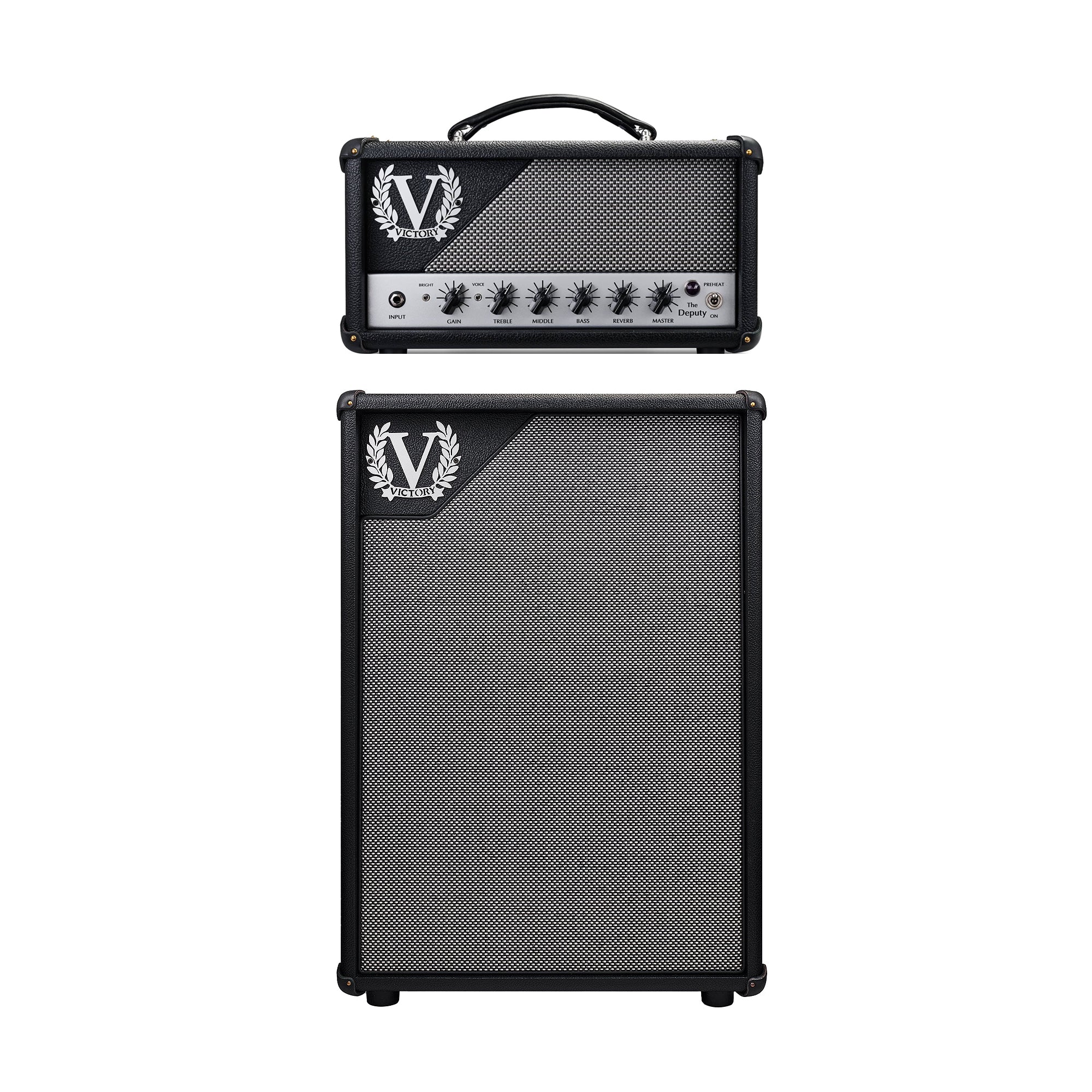 Victory Deputy 25w Compact Tube Amp Head and 212 2x12 Guitar Amp Cabinet Bundle Amps / Guitar Amps / Guitar Heads