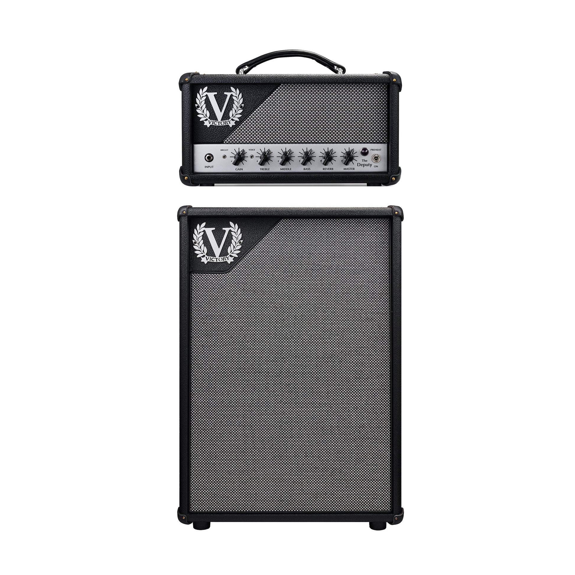 Victory Deputy 25w Compact Tube Amp Head and 212 2x12 Guitar Amp Cabinet Bundle Amps / Guitar Amps / Guitar Heads