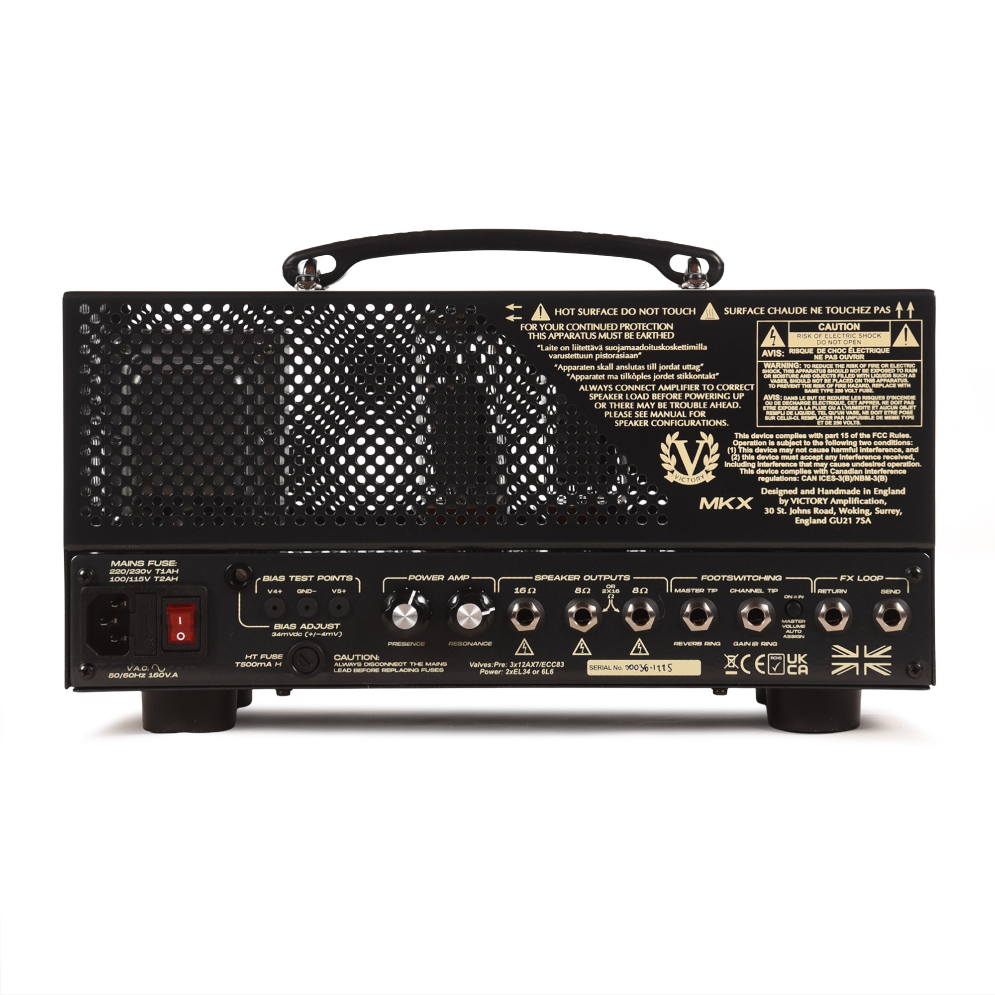 Victory MKX 50w Lunchbox Head Amps / Guitar Amps / Guitar Heads
