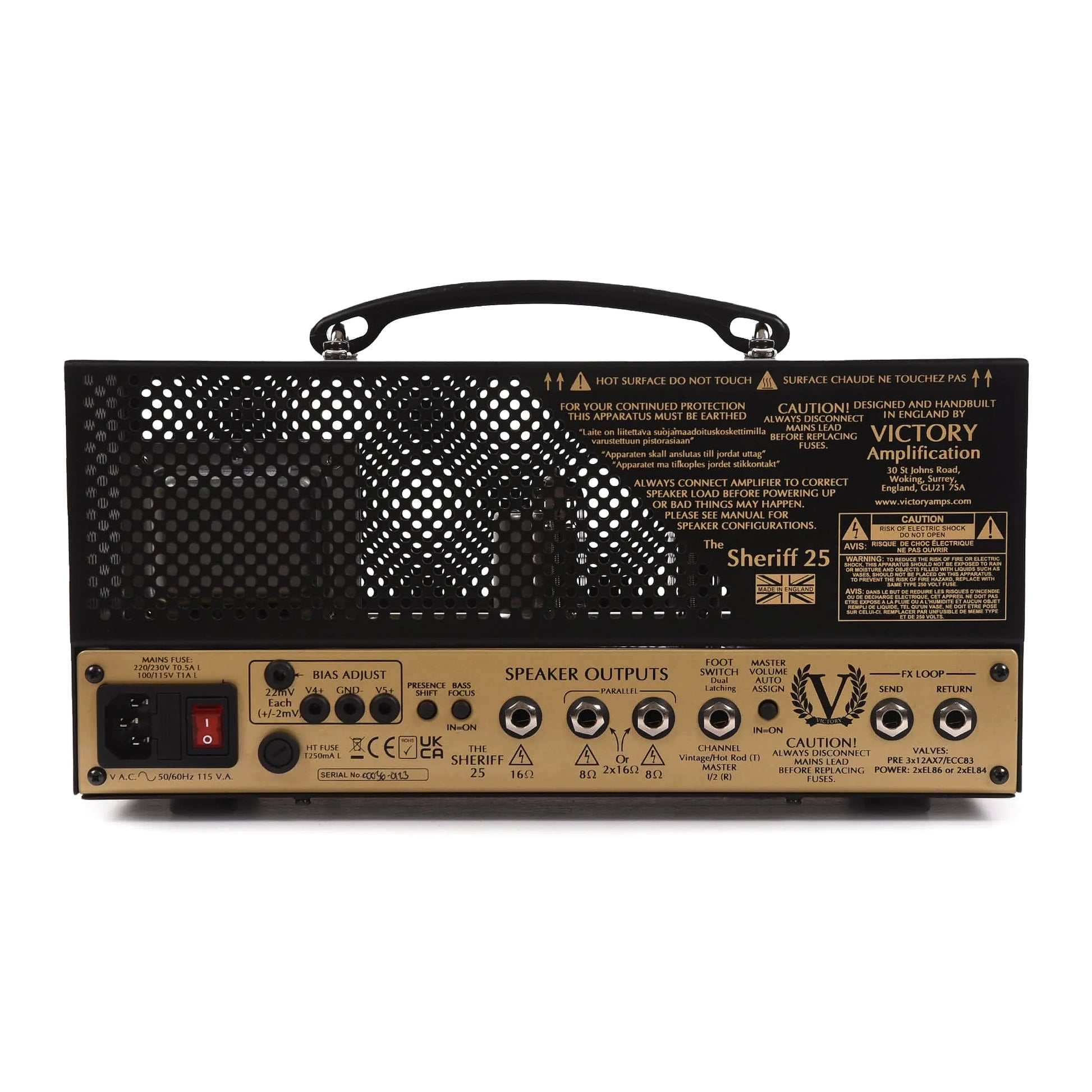 Victory Sheriff 25 Head Amps / Guitar Amps / Guitar Heads