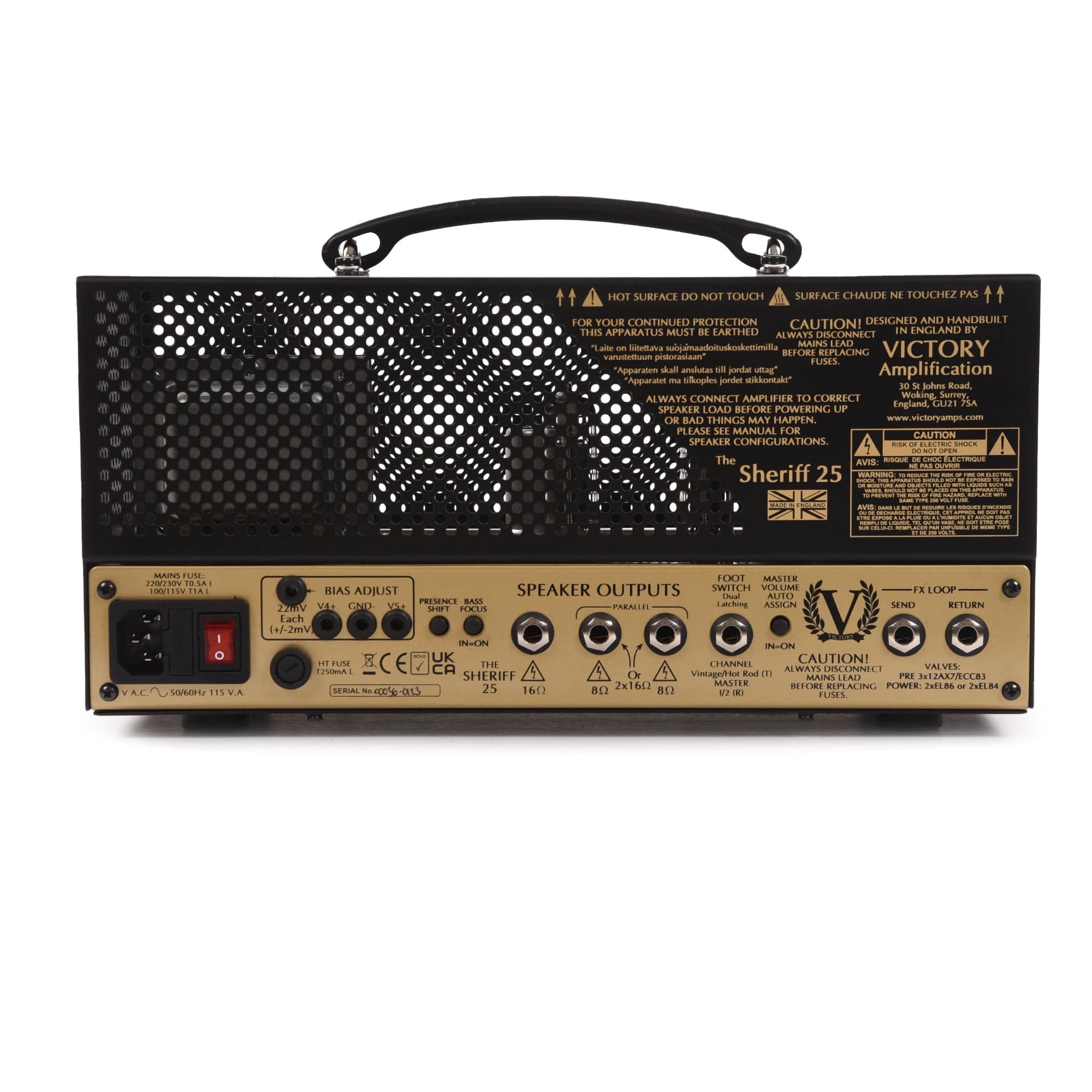 Victory Sheriff 25 Head Amps / Guitar Amps / Guitar Heads