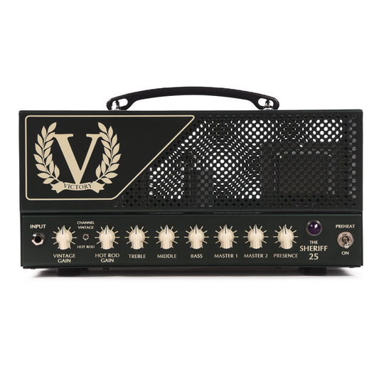 Victory Sheriff 25 Luchbox Head Limited Edition Green Amps / Guitar Amps / Guitar Heads