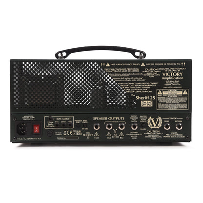 Victory Sheriff 25 Luchbox Head Limited Edition Green Amps / Guitar Amps / Guitar Heads