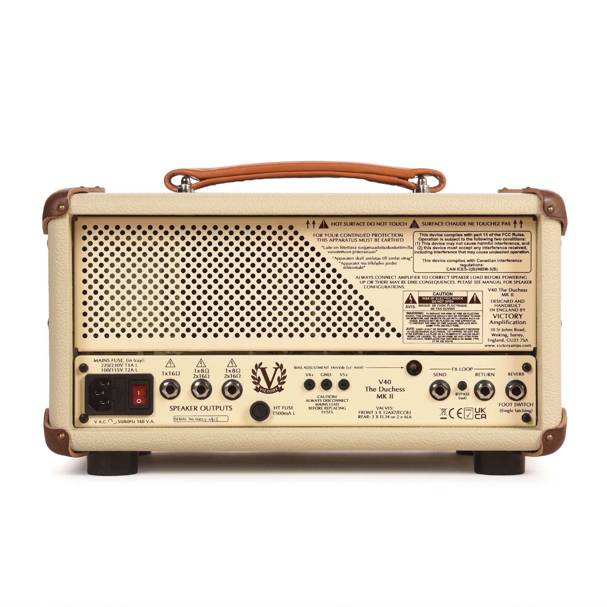 Victory The Duchess V40MkII Compact Sleeve Amps / Guitar Amps / Guitar Heads