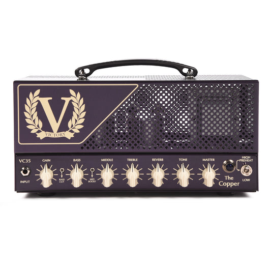 Victory VC35 The Copper 35W Lunchbox Head Limited Edition Purple Amps / Guitar Amps / Guitar Heads
