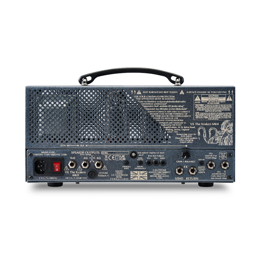 Victory VX Kraken MKII 50W Lunchbox Head Amps / Guitar Amps / Guitar Heads