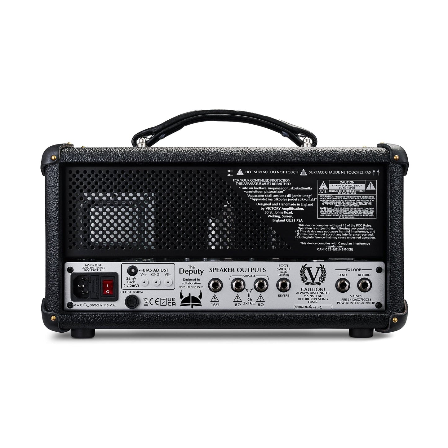 Victory Deputy 22w Compact Tube Amp Head Amps / Guitar Heads