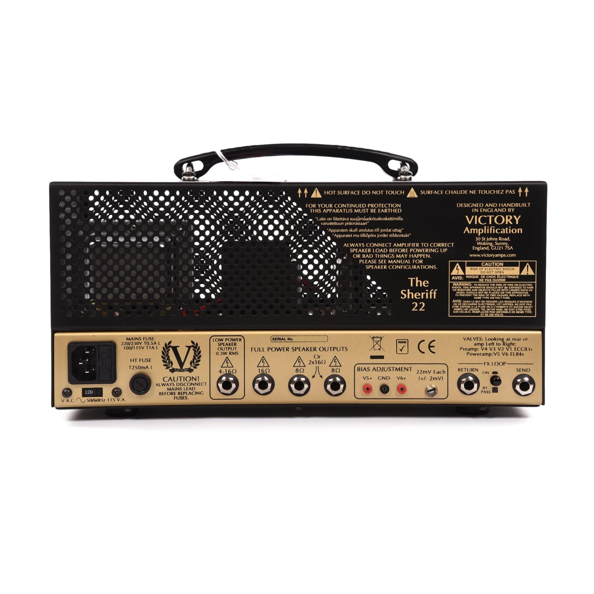Victory The Sheriff 22 Compact Head Amps / Guitar Heads