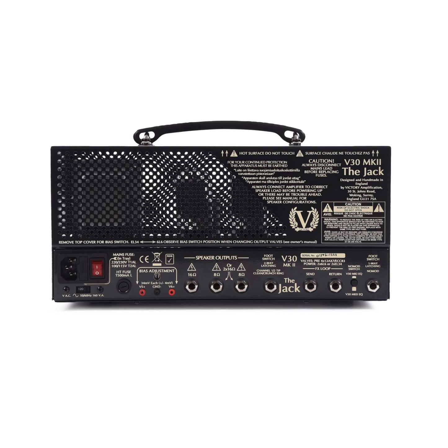 Victory V30 The Jack MKII 42W Compact Head Amps / Guitar Heads