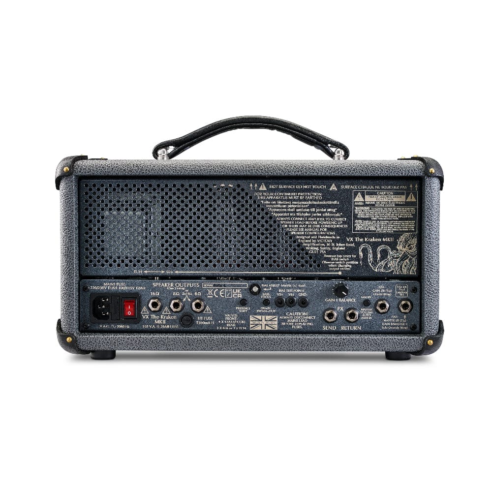 Victory VX Kraken MKII 50W Wooden Sleeve Head Amps / Guitar Heads