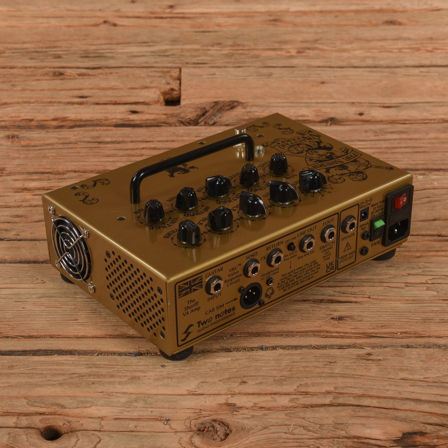Victory V4 Sheriff 2-Channel 180-Watt Hybrid Amp Effects and Pedals / Cabinet Simulators