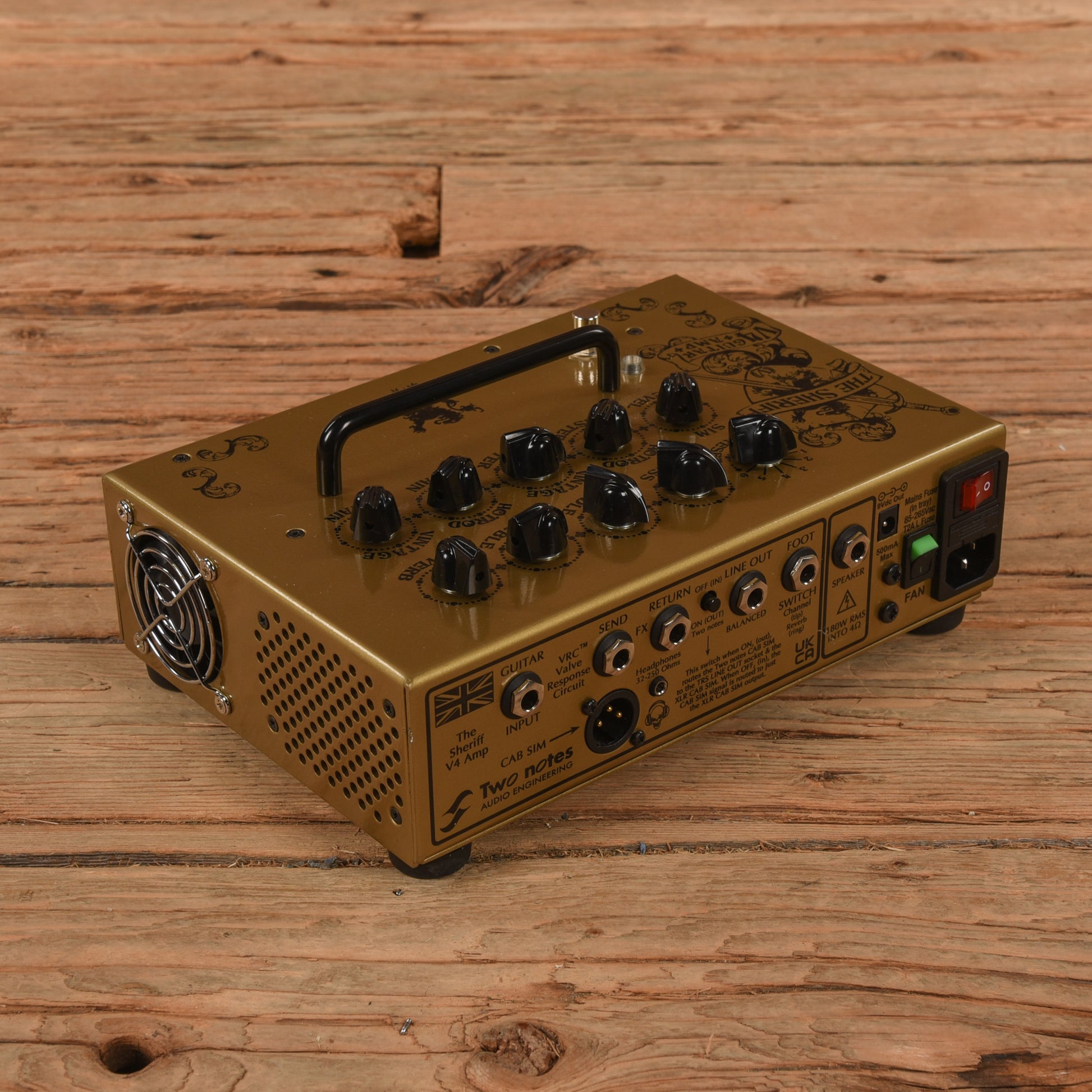 Victory V4 Sheriff 2-Channel 180-Watt Hybrid Amp Effects and Pedals / Cabinet Simulators