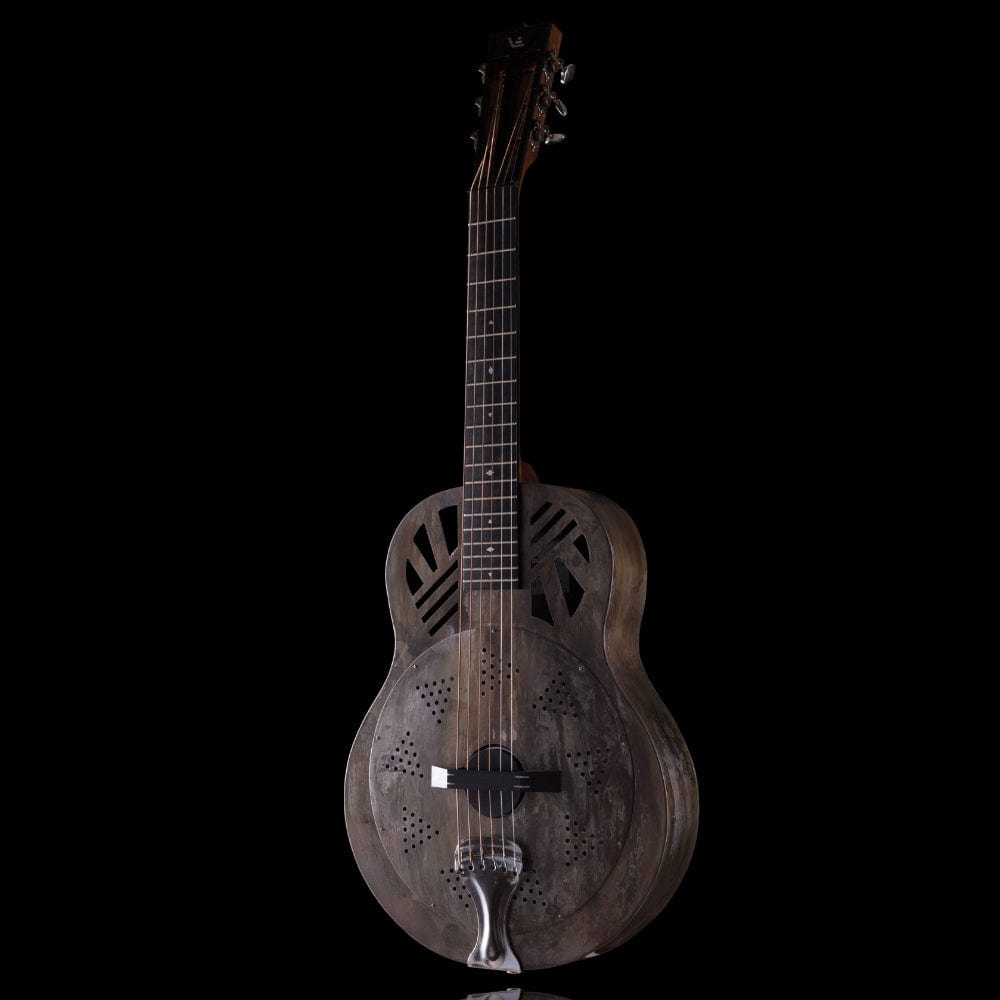 Vilhelm Engstrom Mini Reso Steel Resonator Gun Blueing Acoustic Guitars