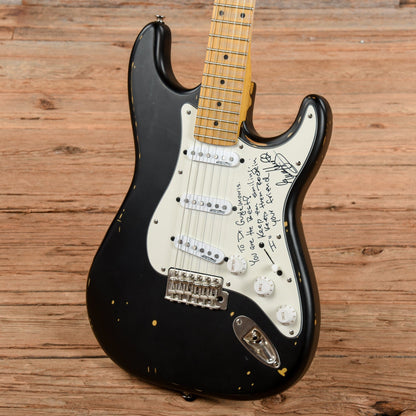 Vintage V6 Icon Series (Clapton Blackie) Black Electric Guitars / Solid Body