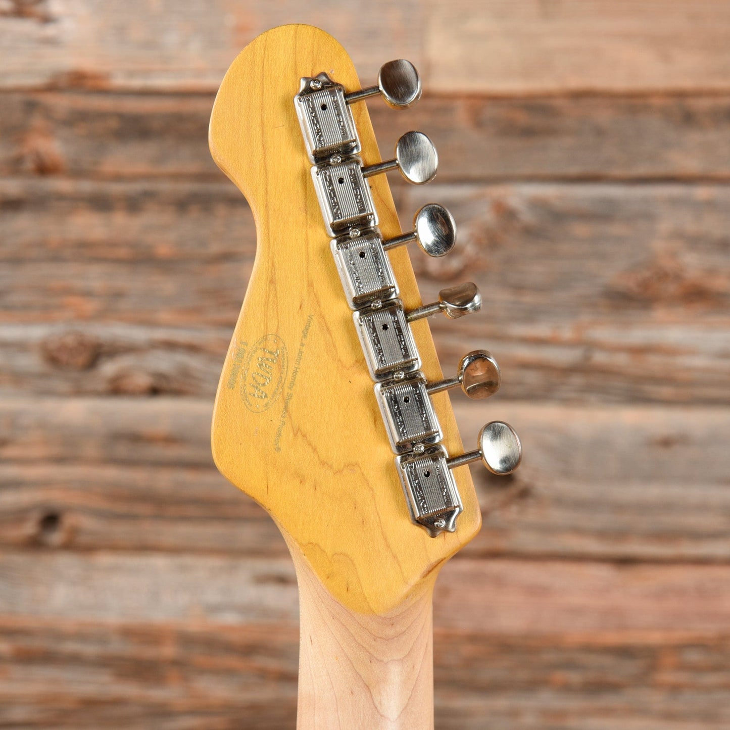 Vintage V6 Icon Series (Clapton Blackie) Black Electric Guitars / Solid Body