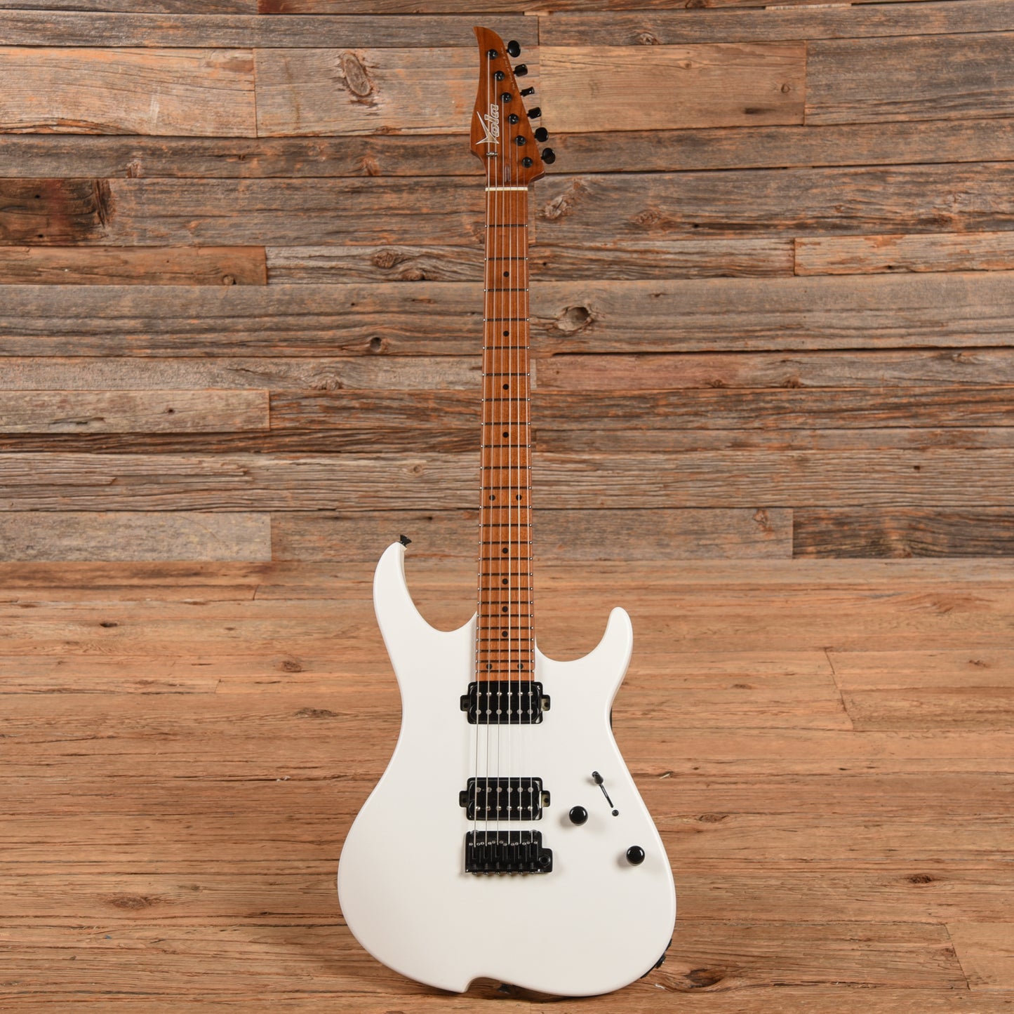 Vola OZ 24 RV SRM White Electric Guitars / Solid Body