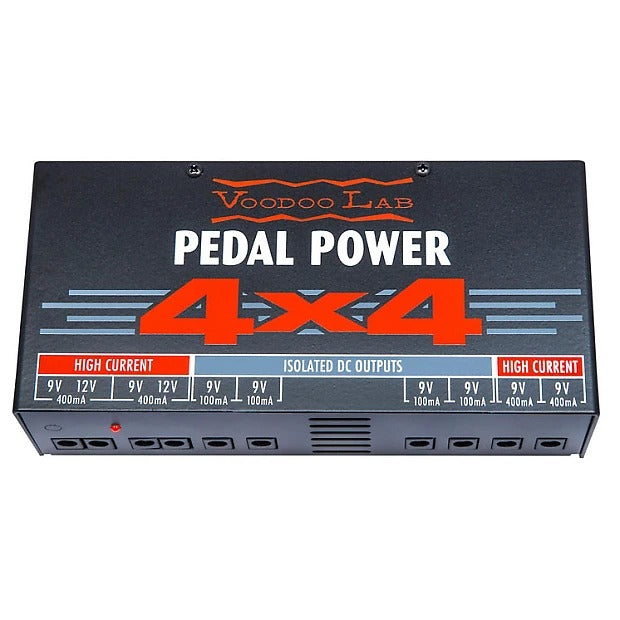 Voodoo Lab Pedal Power 4X4 Isolated Power Supply Effects and Pedals / Pedalboards and Power Supplies