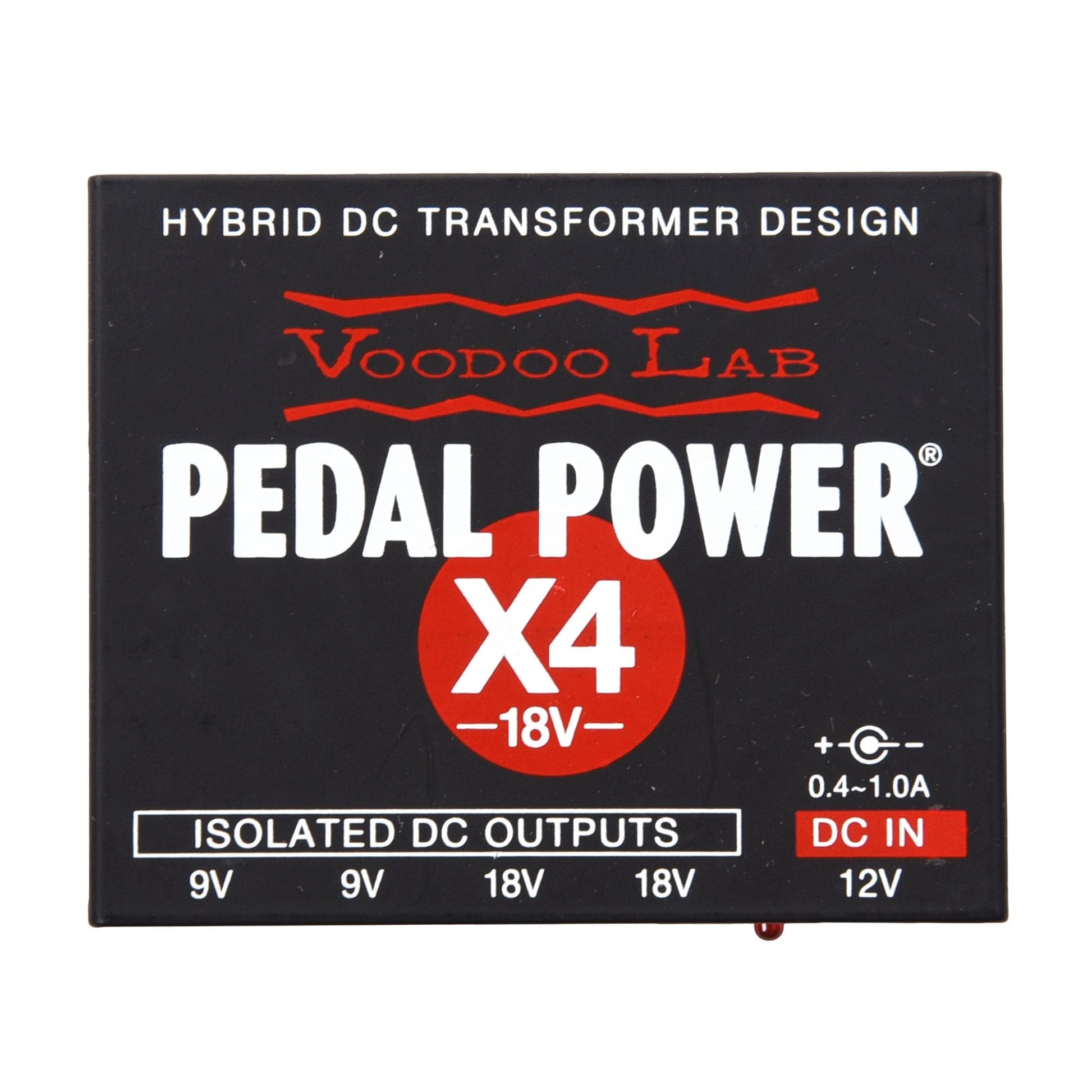 Voodoo Lab Pedal Power X4-18V Isolated Power Supply Effects and Pedals / Pedalboards and Power Supplies