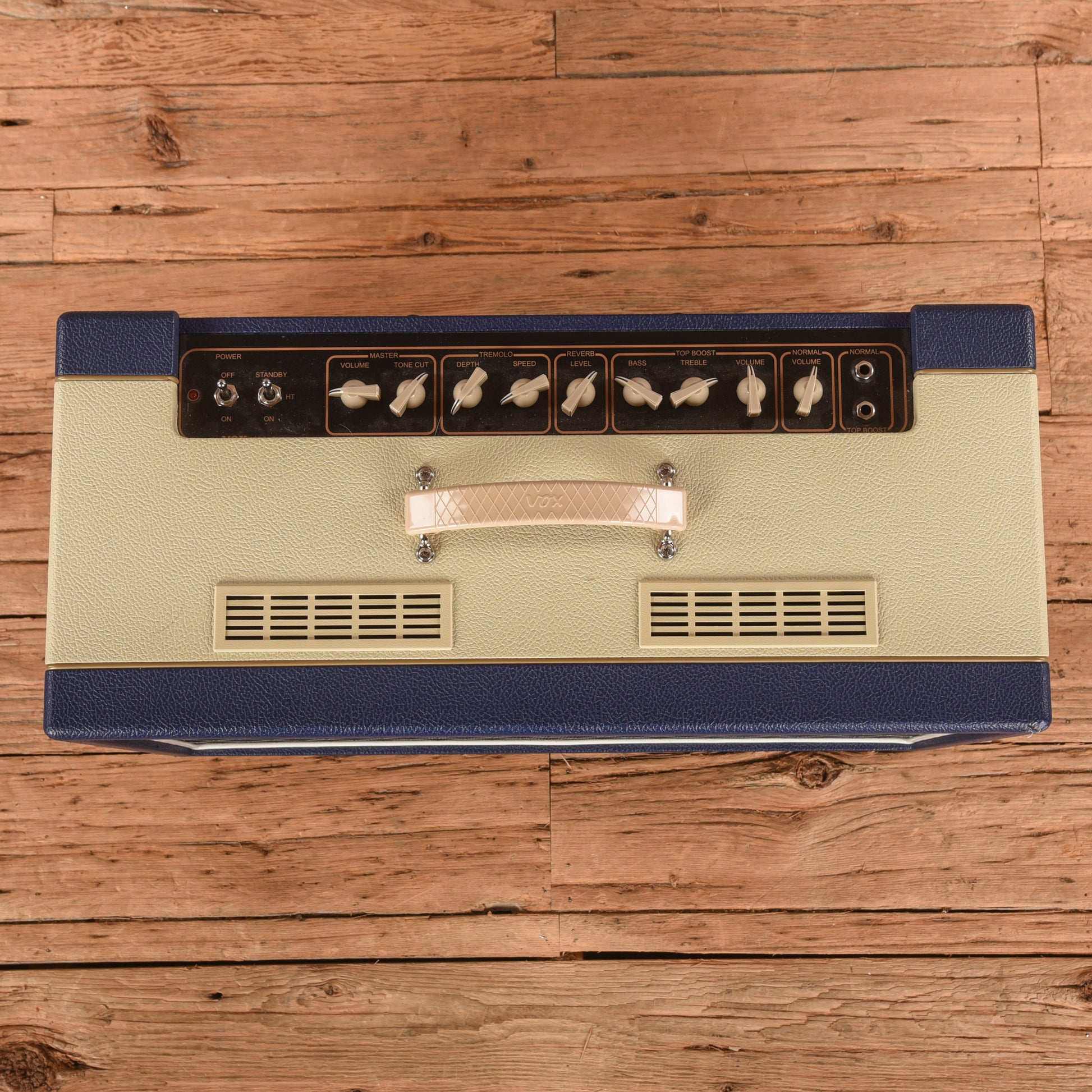 Vox AC15C1 Custom 2-Channel 15-Watt 1x12" Guitar Combo Amp Amplifiers