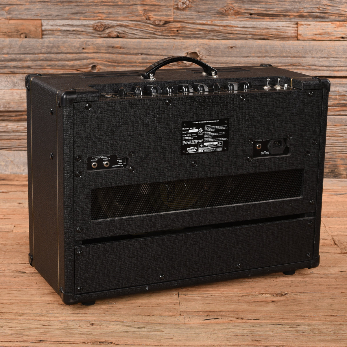 Vox AC15C1 Custom 2-Channel 15-Watt 1x12" Guitar Combo Amplifiers