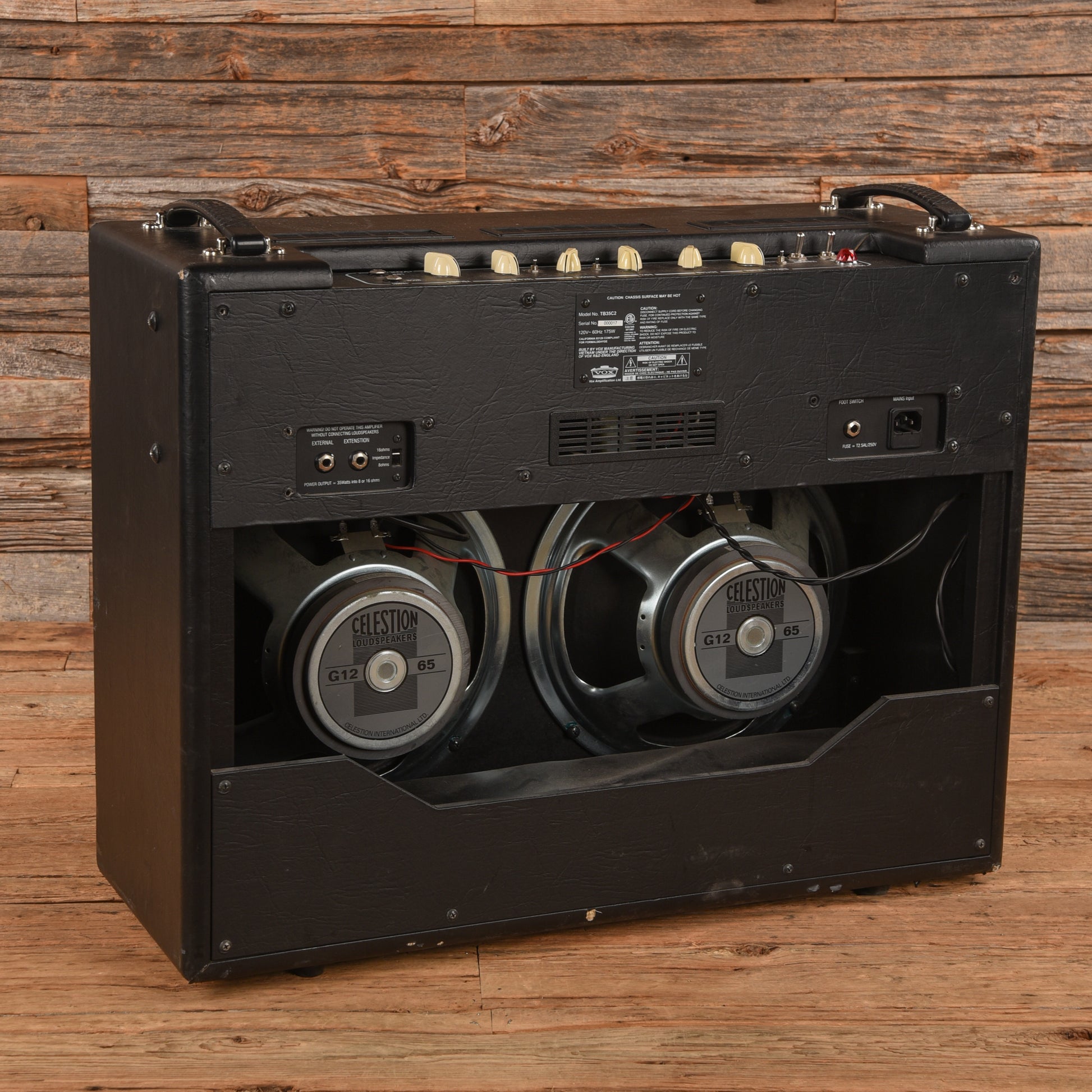 Vox Tony Bruno TB35C2 Combo Amp Amplifiers