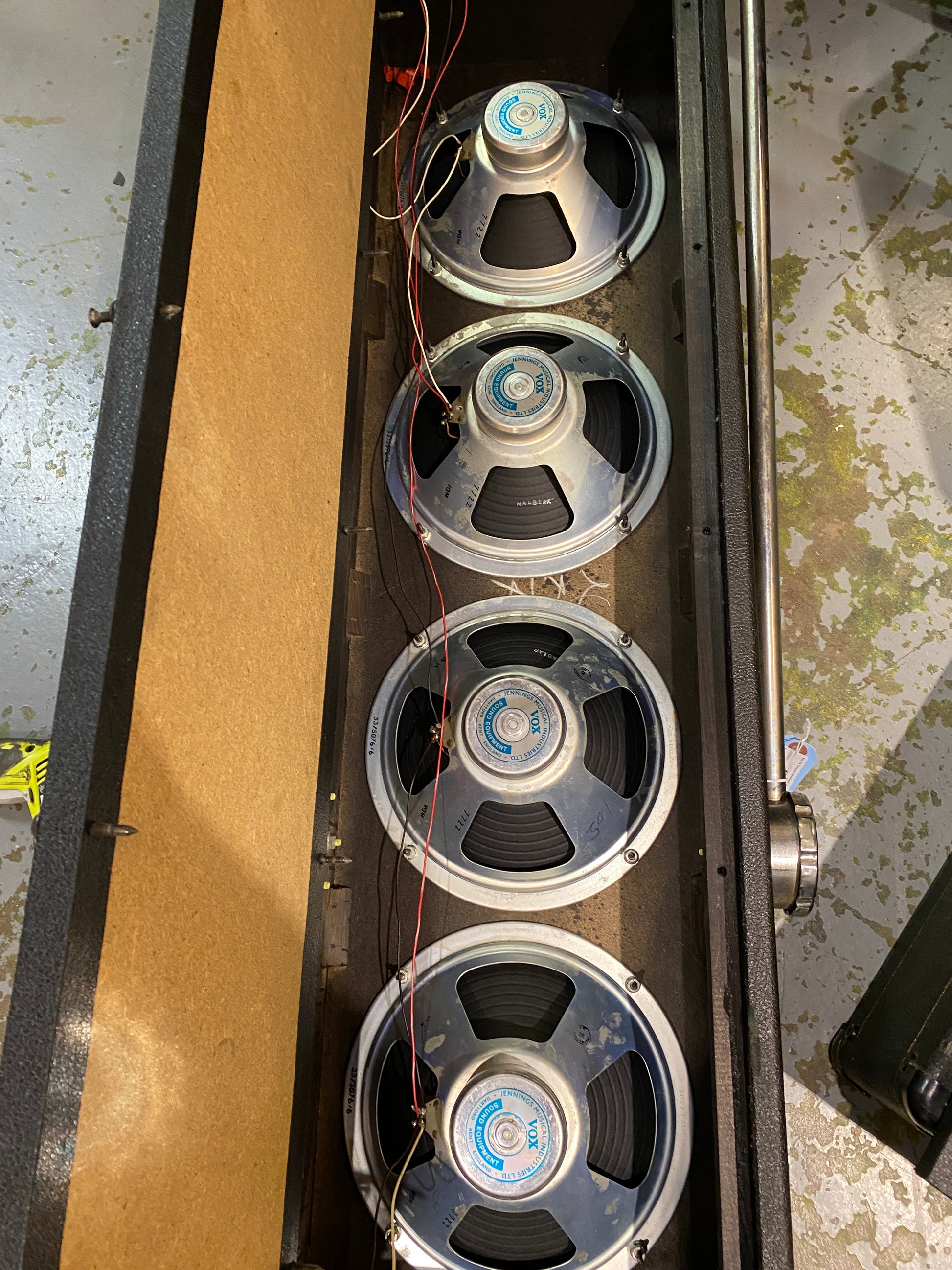 Vox V1091 Grenadier Speaker Cabinets  1960s Amplifiers