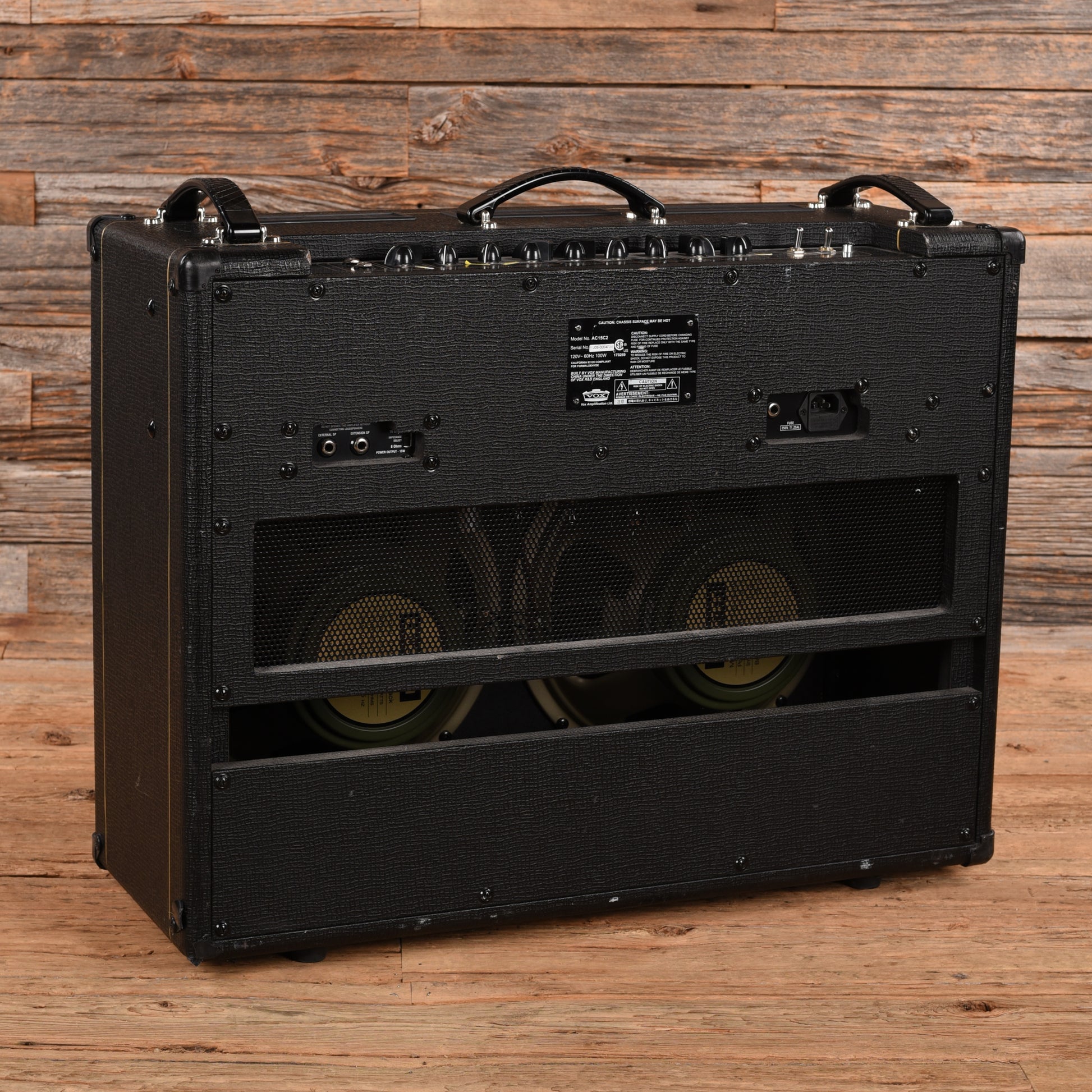 Vox Vox AC15C2 Custom Black Amplifiers