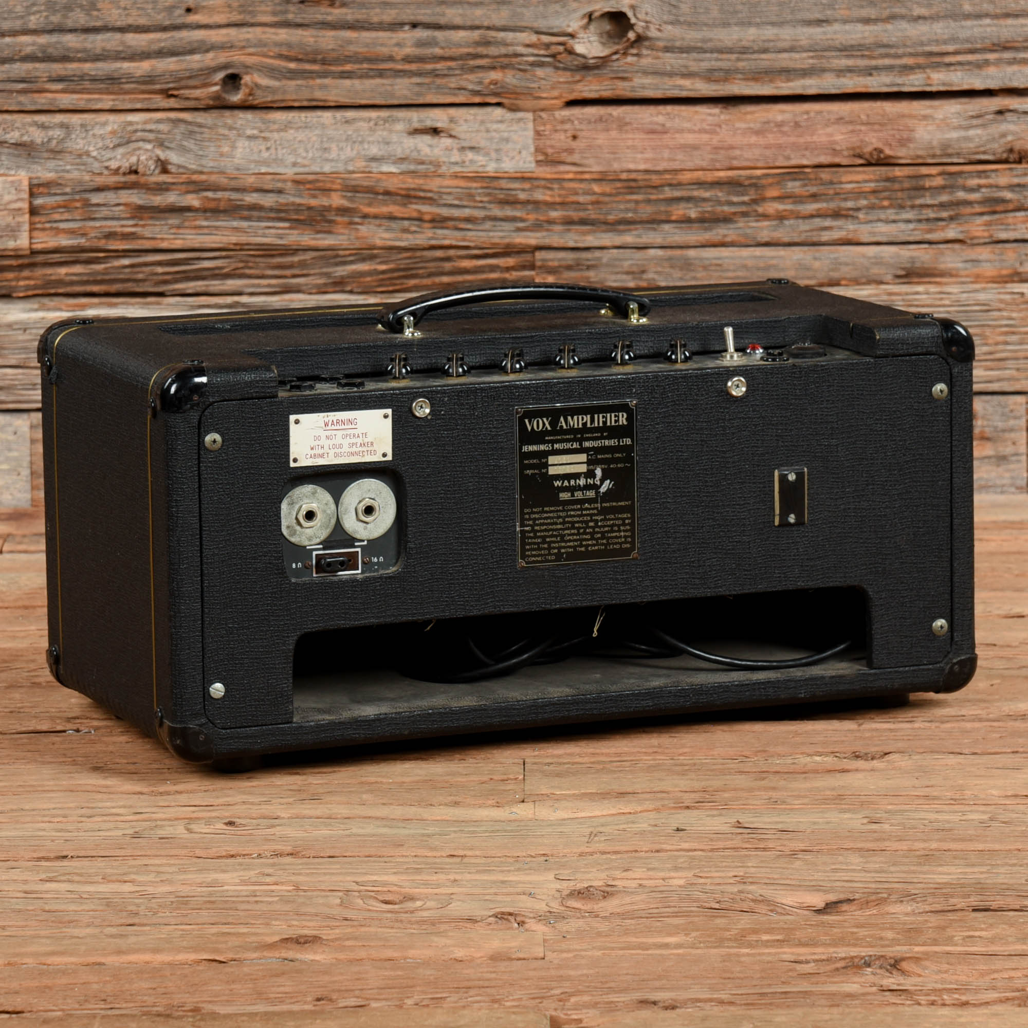 Vox AC-50 50-Watt Guitar Amp Head  1965 Amps / Guitar Amps / Guitar Cabinets