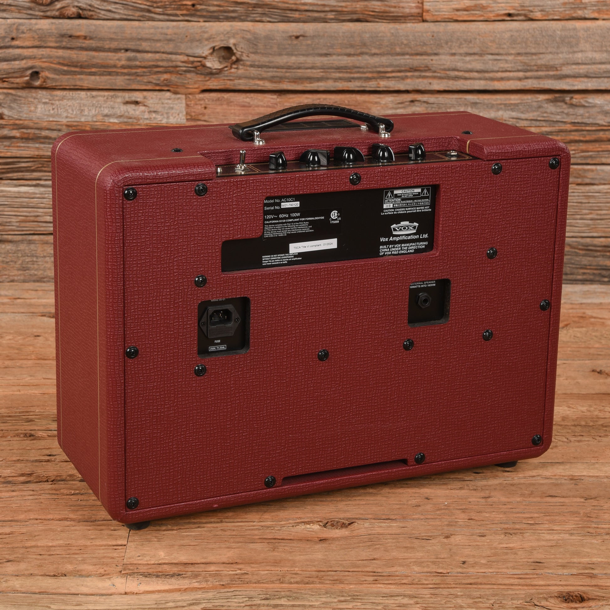 Vox AC10C1 Custom 10-Watt 1x10" Guitar Combo Amp Amps / Guitar Amps / Guitar Cabinets