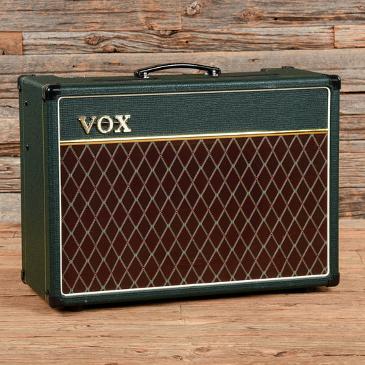 Vox AC15C1 2-Channel 15-Watt 1x12" Guitar Combo Amp British Racing Green Amps / Guitar Amps / Guitar Cabinets