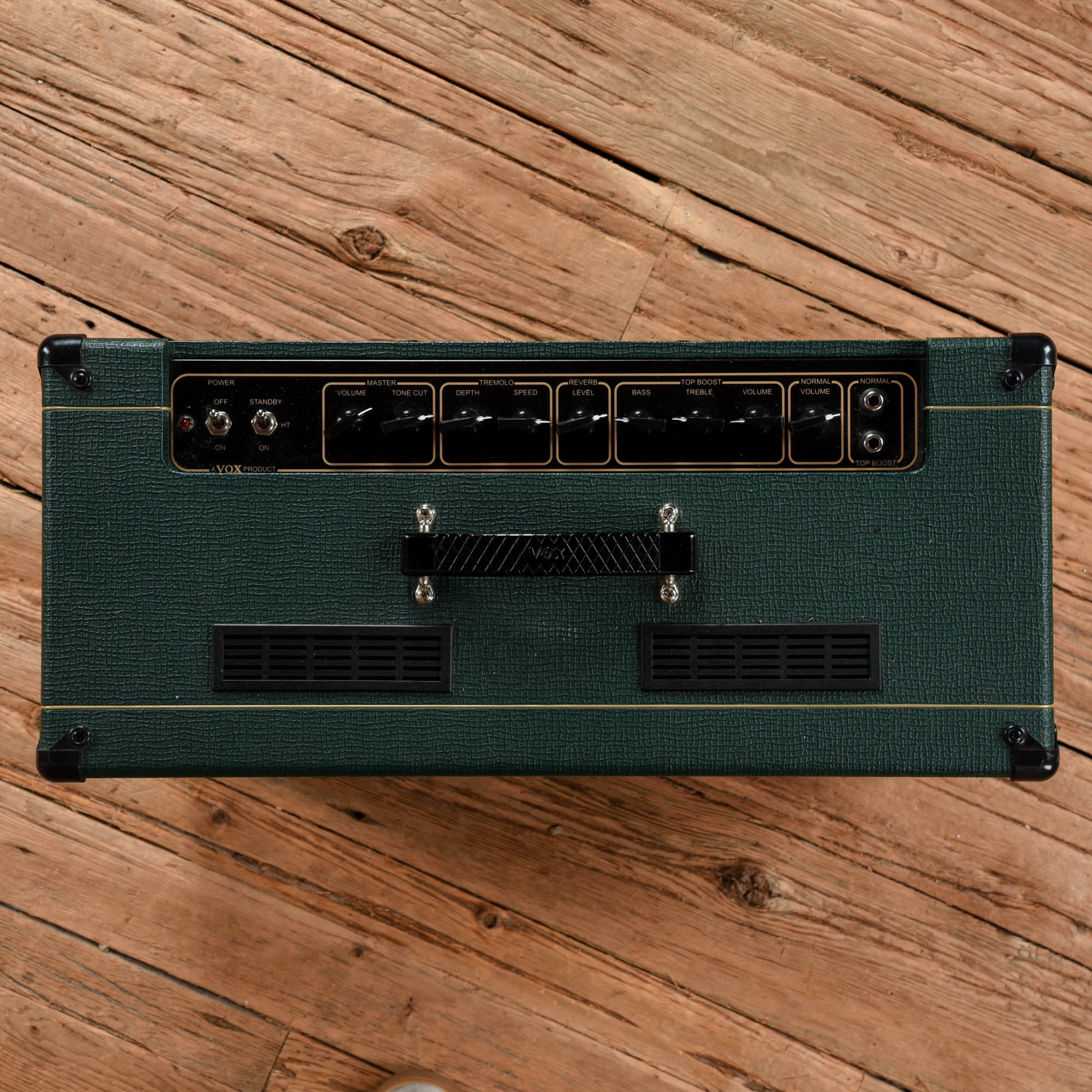 Vox AC15C1 2-Channel 15-Watt 1x12" Guitar Combo Amp British Racing Green Amps / Guitar Amps / Guitar Cabinets