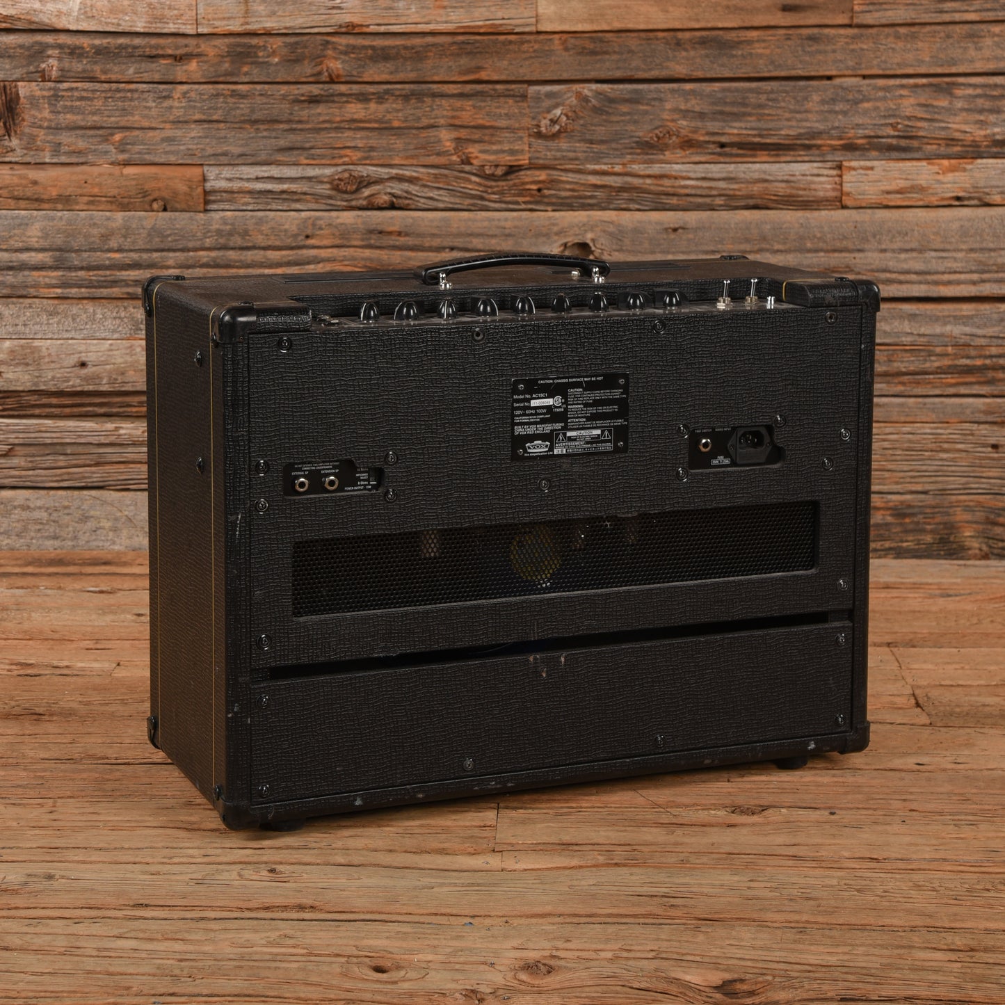 Vox AC15C1 2-Channel 15-Watt Guitar Combo Amp Amps / Guitar Amps / Guitar Cabinets