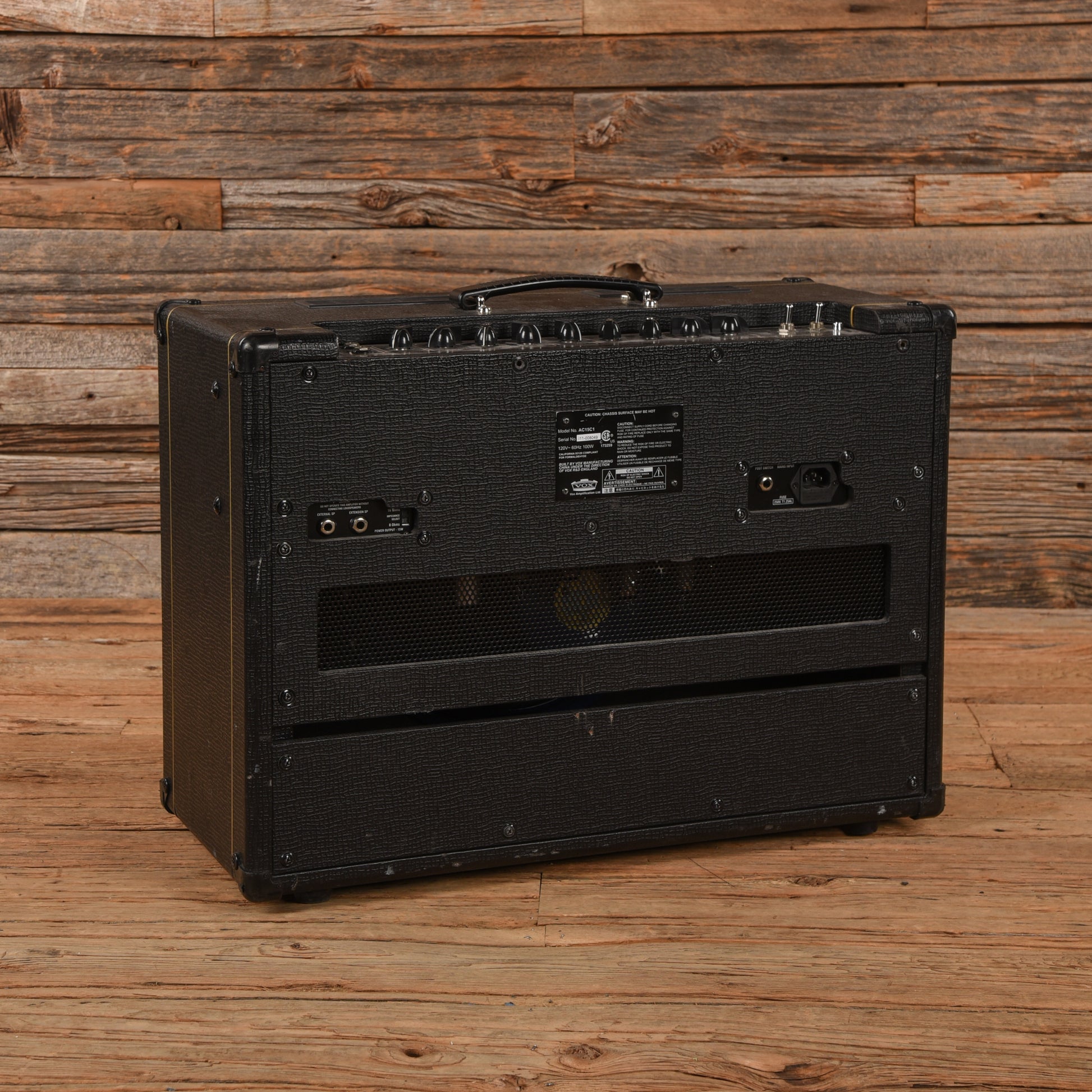 Vox AC15C1 2-Channel 15-Watt Guitar Combo Amp Amps / Guitar Amps / Guitar Cabinets