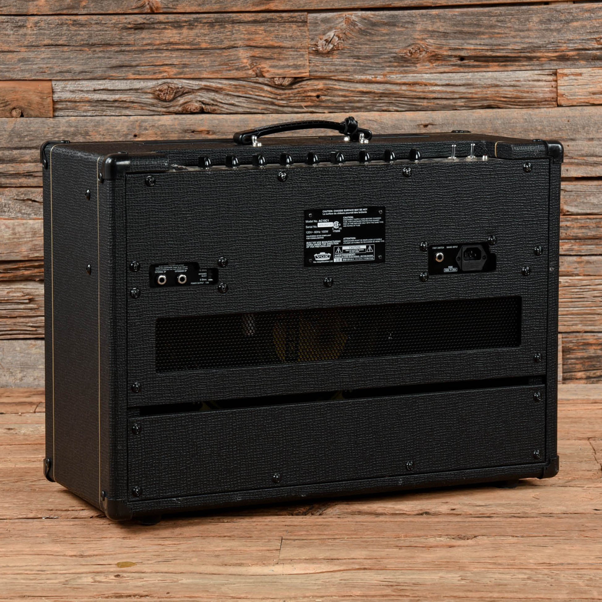 Vox AC15C1 Custom 2-Channel 15-Watt 1x12" Guitar Combo Amps / Guitar Amps / Guitar Cabinets