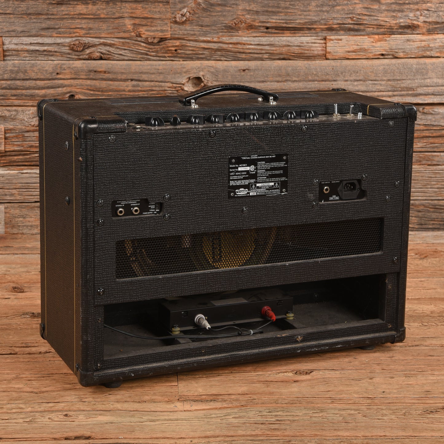 Vox AC15C1 Custom 2-Channel 15-Watt 1x12 Guitar Combo Amps / Guitar Amps / Guitar Cabinets