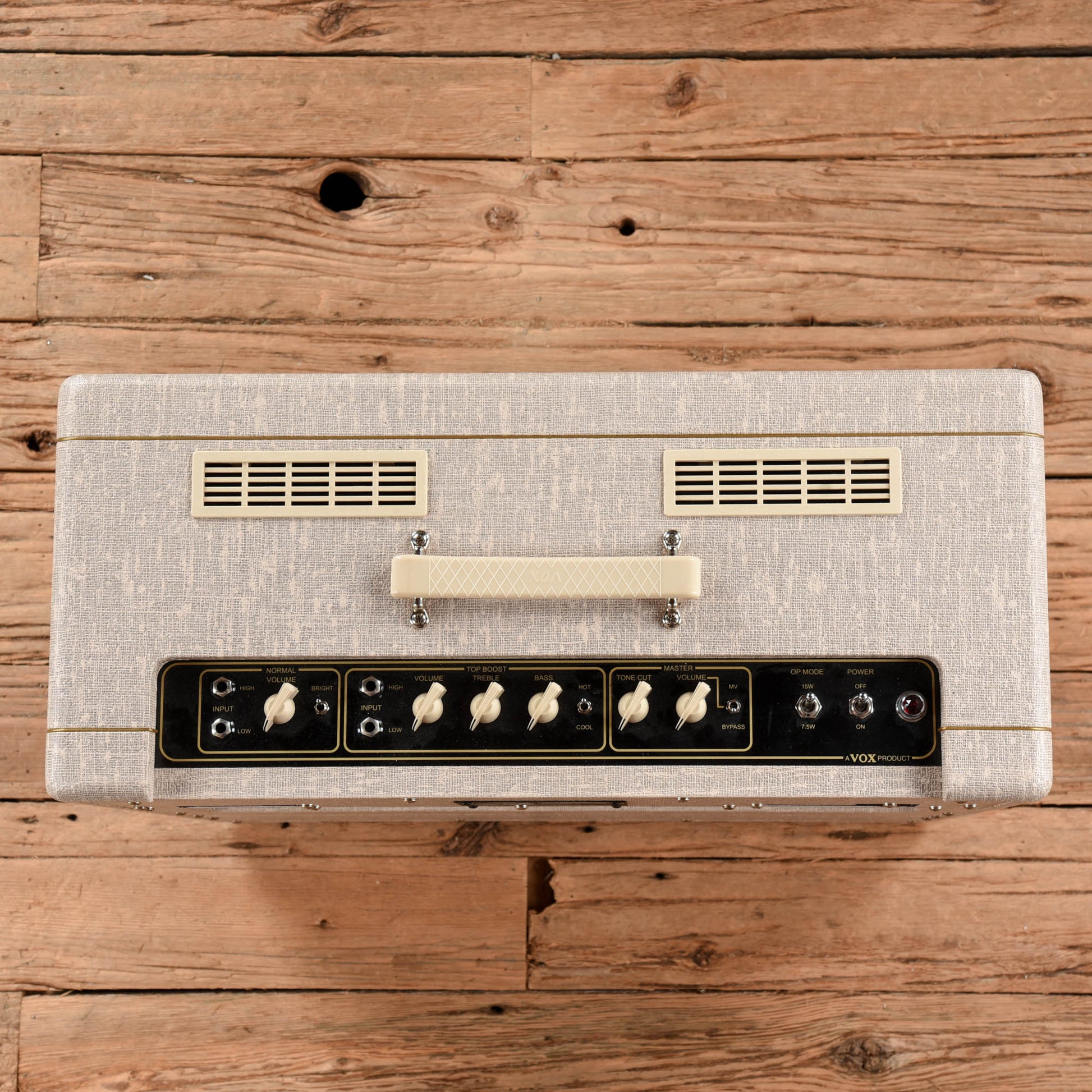 Vox AC15HW1X Handwired 2-Channel 15-Watt 1x12" Guitar Combo Amps / Guitar Amps / Guitar Cabinets