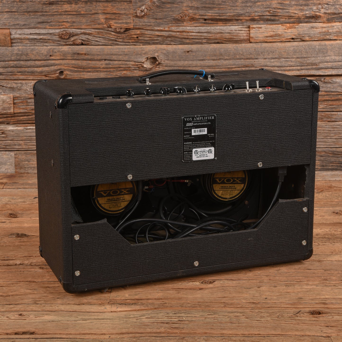 Vox AC15TB2 15-Watt 2x10" Guitar Combo Amps / Guitar Amps / Guitar Cabinets