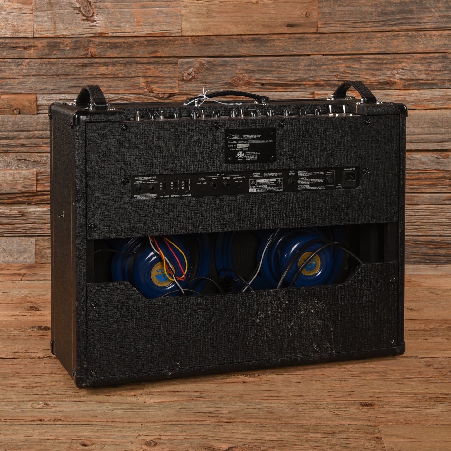 Vox AC30C2X Custom 2-Channel 30-Watt 2x12" Blue Alnico Guitar Combo Amps / Guitar Amps / Guitar Cabinets