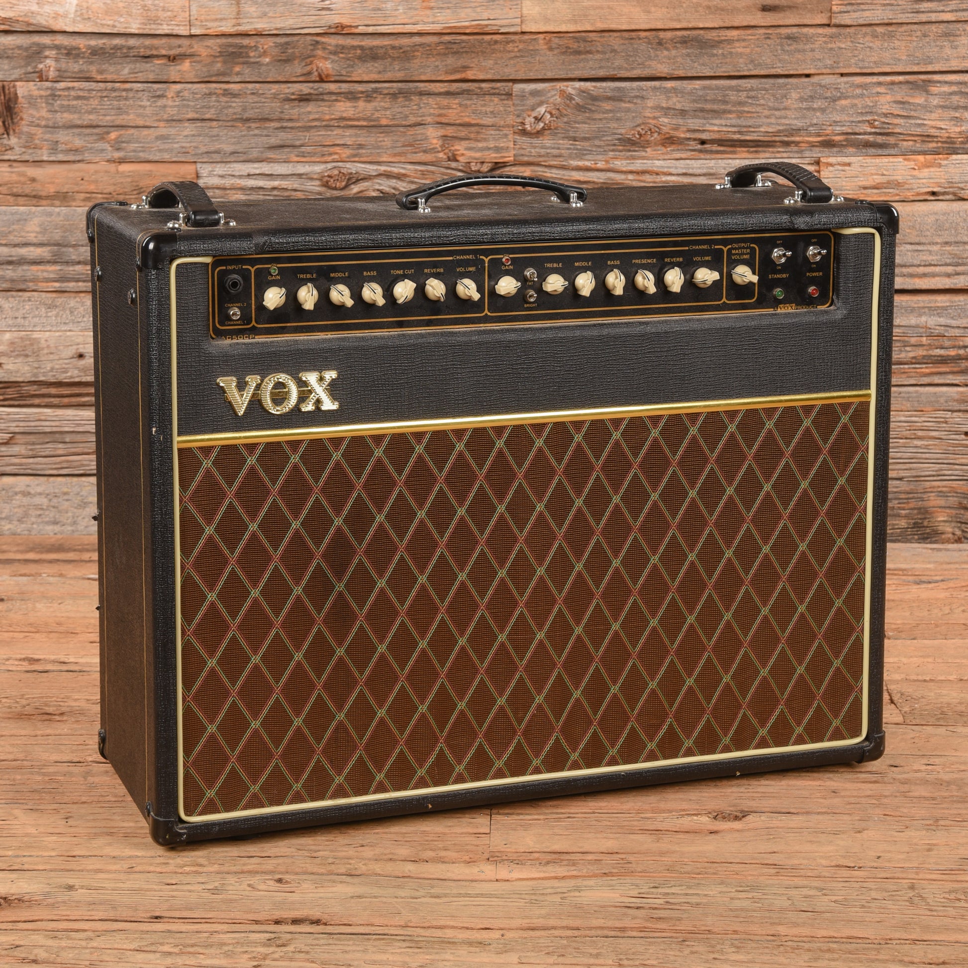 Vox AC50CP2 Classic Plus 2-Channel 50-Watt 2x12" Guitar Combo Amps / Guitar Amps / Guitar Cabinets