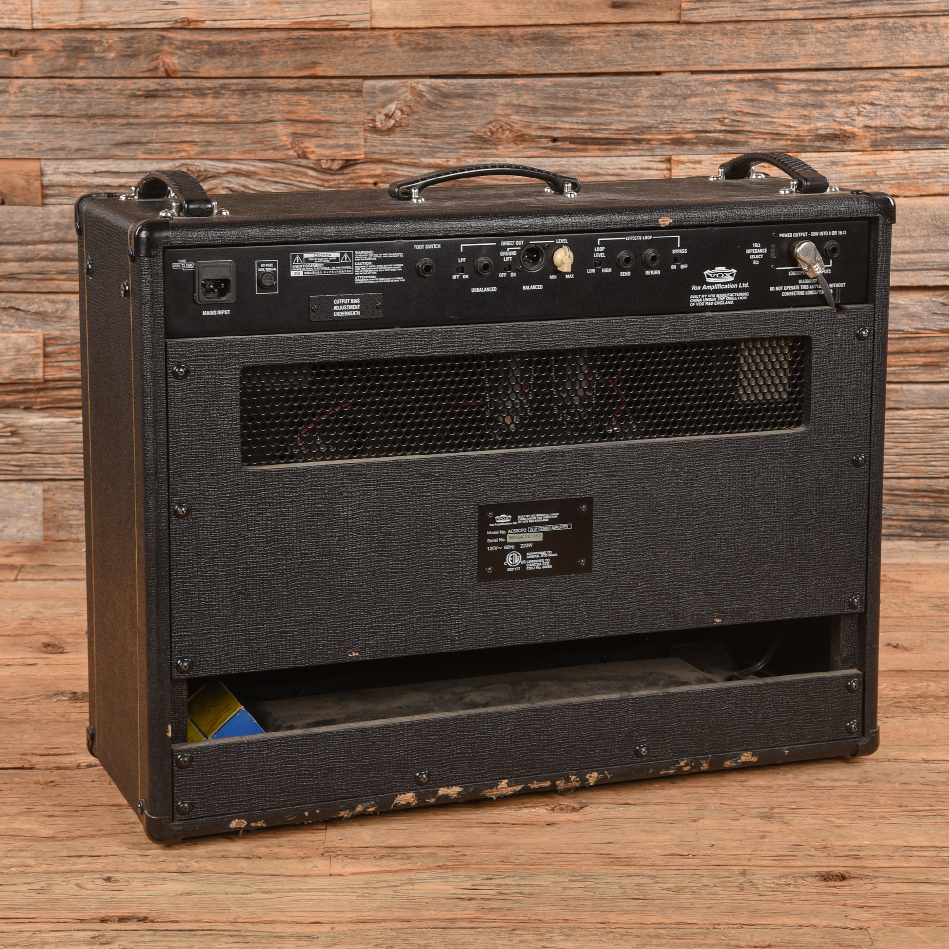 Vox AC50CP2 Classic Plus 2-Channel 50-Watt 2x12" Guitar Combo Amps / Guitar Amps / Guitar Cabinets