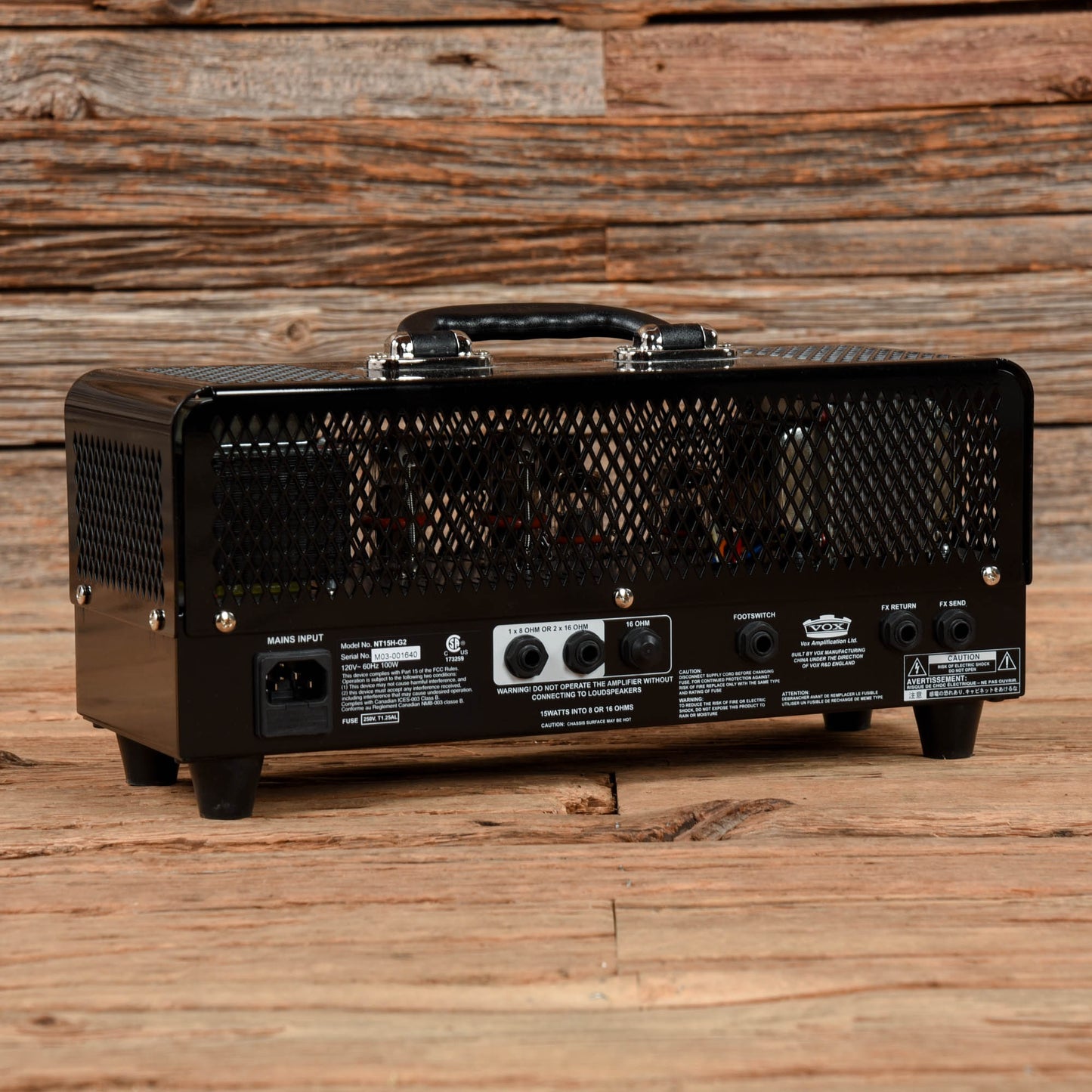 Vox Night Train NT15H G2 Amps / Guitar Amps / Guitar Cabinets
