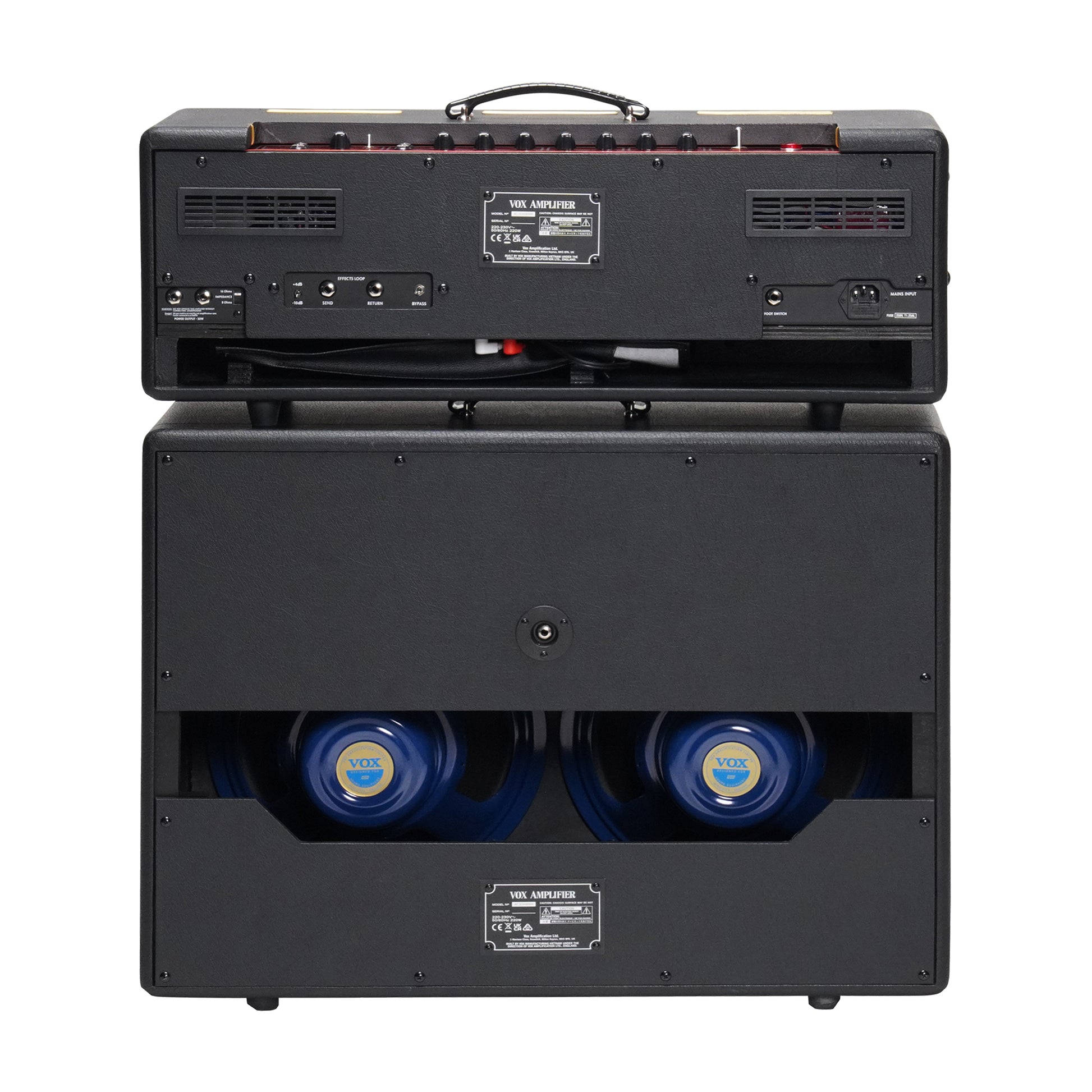 Vox V212HWRX Handwired 2x12 Guitar Amp Cabinet w/ Alnico Blue Amps / Guitar Amps / Guitar Cabinets
