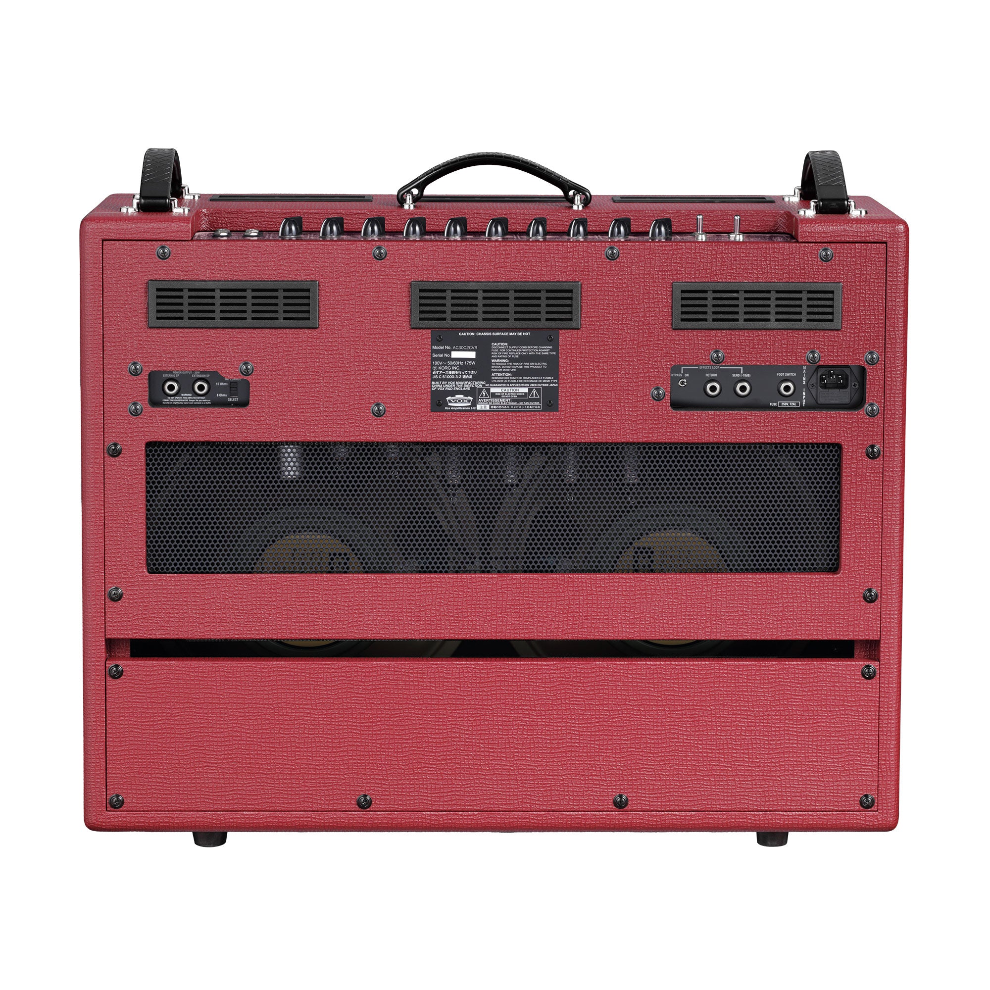 Vox AC30C2 30w 2x12 Combo Vintage Red Amps / Guitar Amps / Guitar Combos